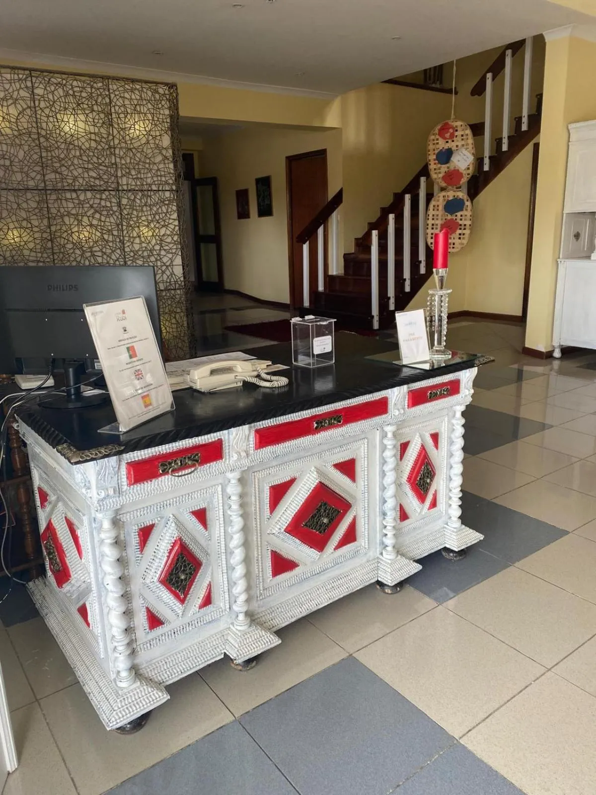 Lobby or reception in Hotel Rubi