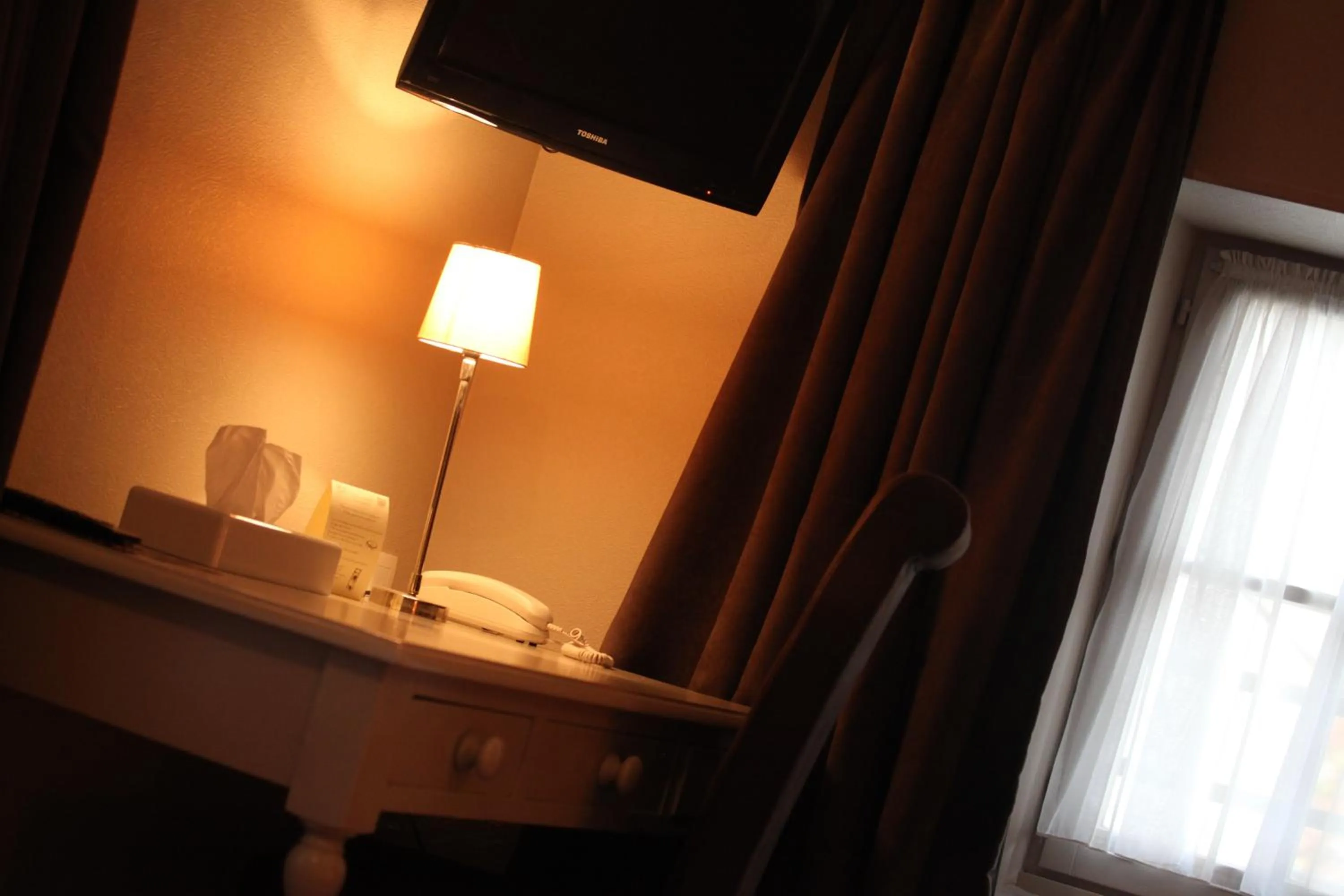 Decorative detail in Logis Hostellerie de l'Abbaye