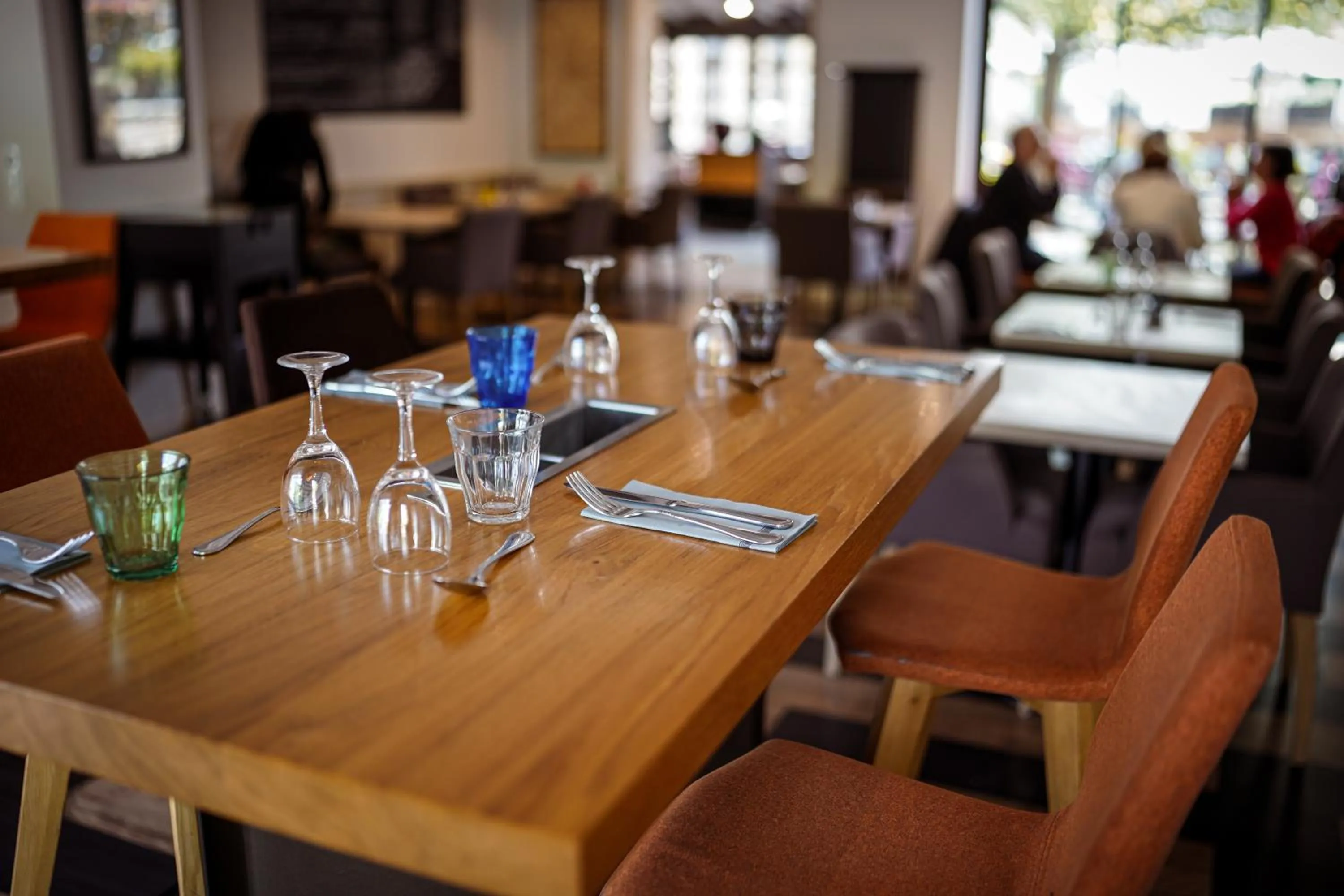 Restaurant/places to eat in Logis Hostellerie de l'Abbaye