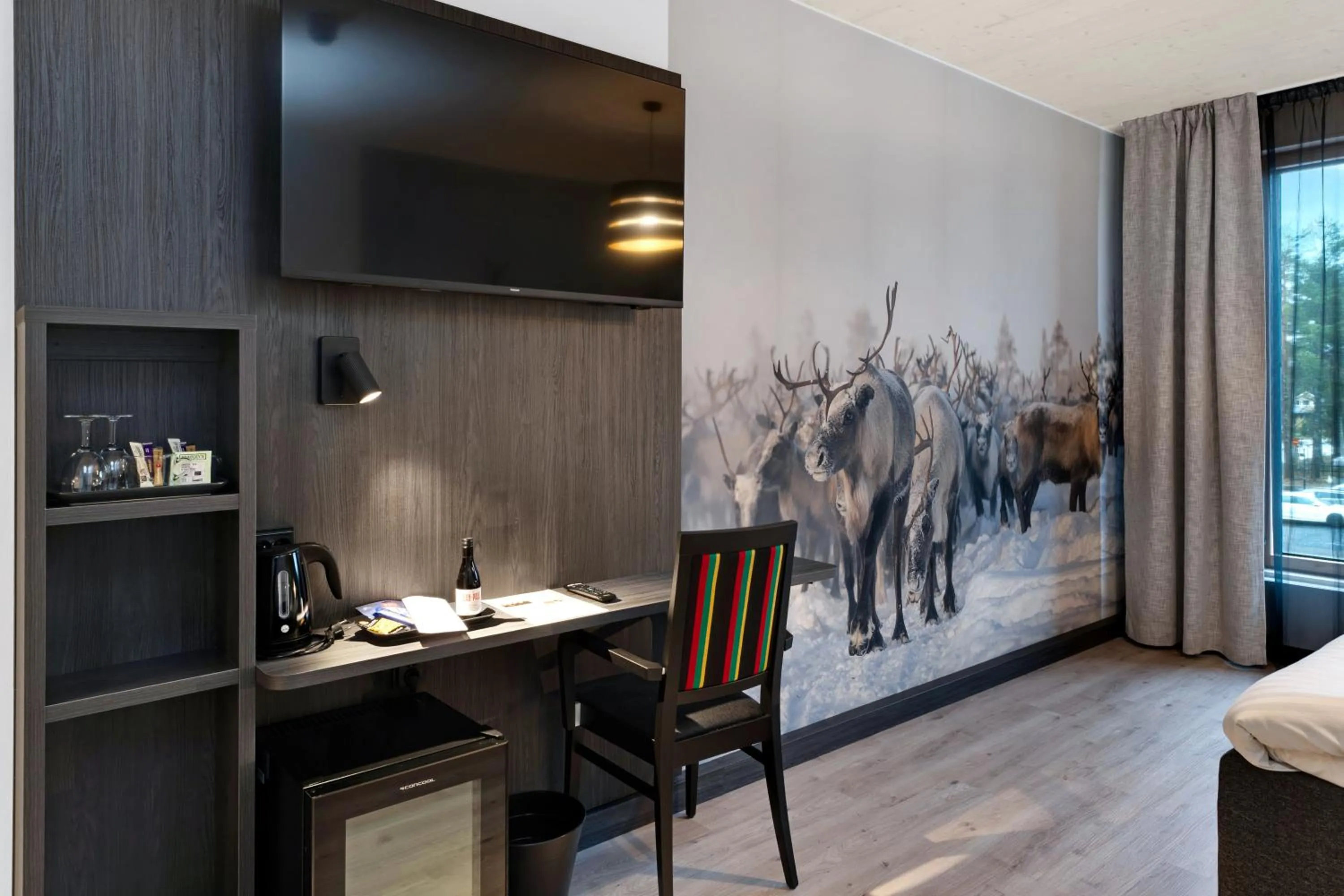 Bed in Hotelli Sodankylä