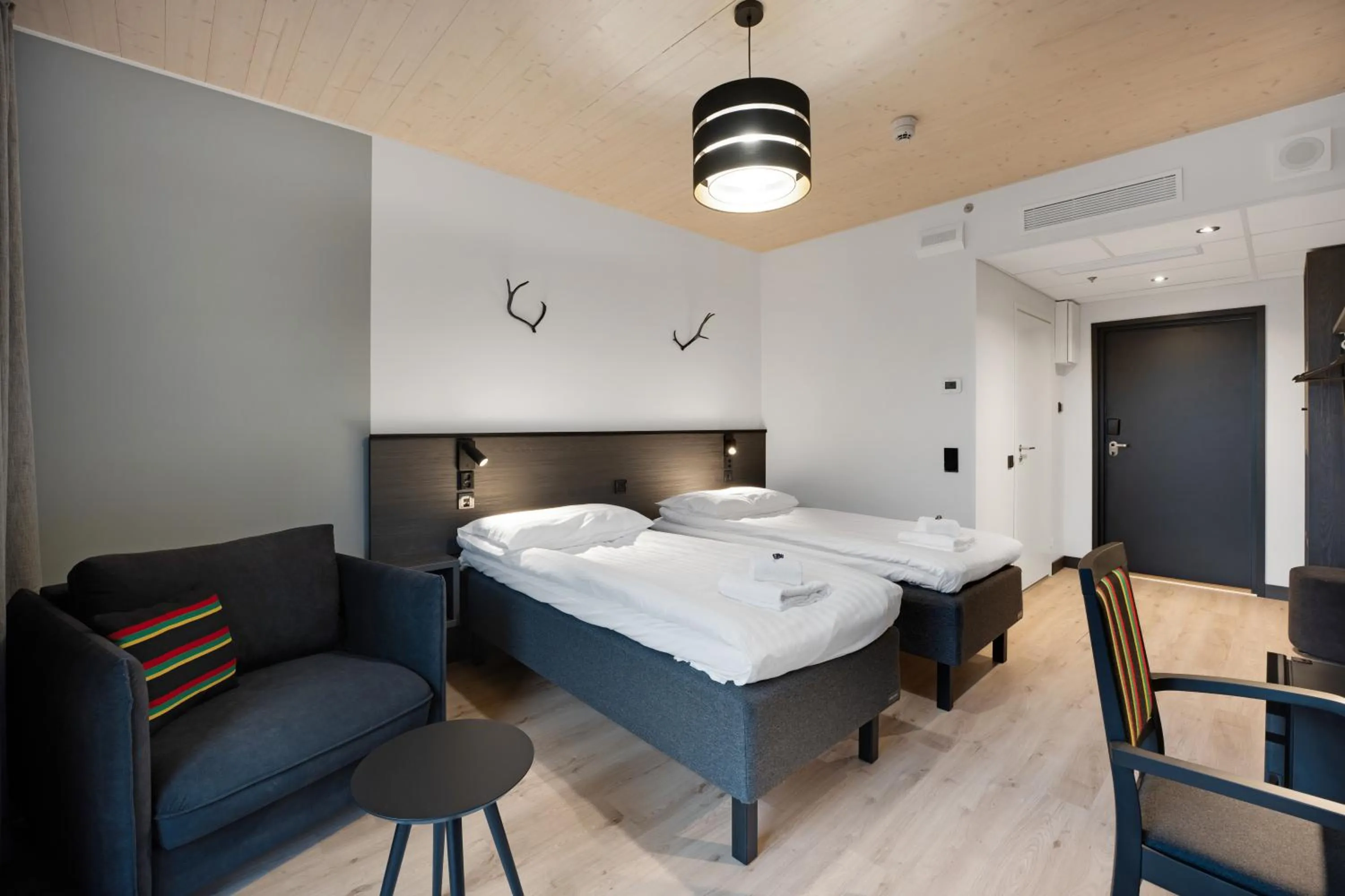 Bed in Hotelli Sodankylä