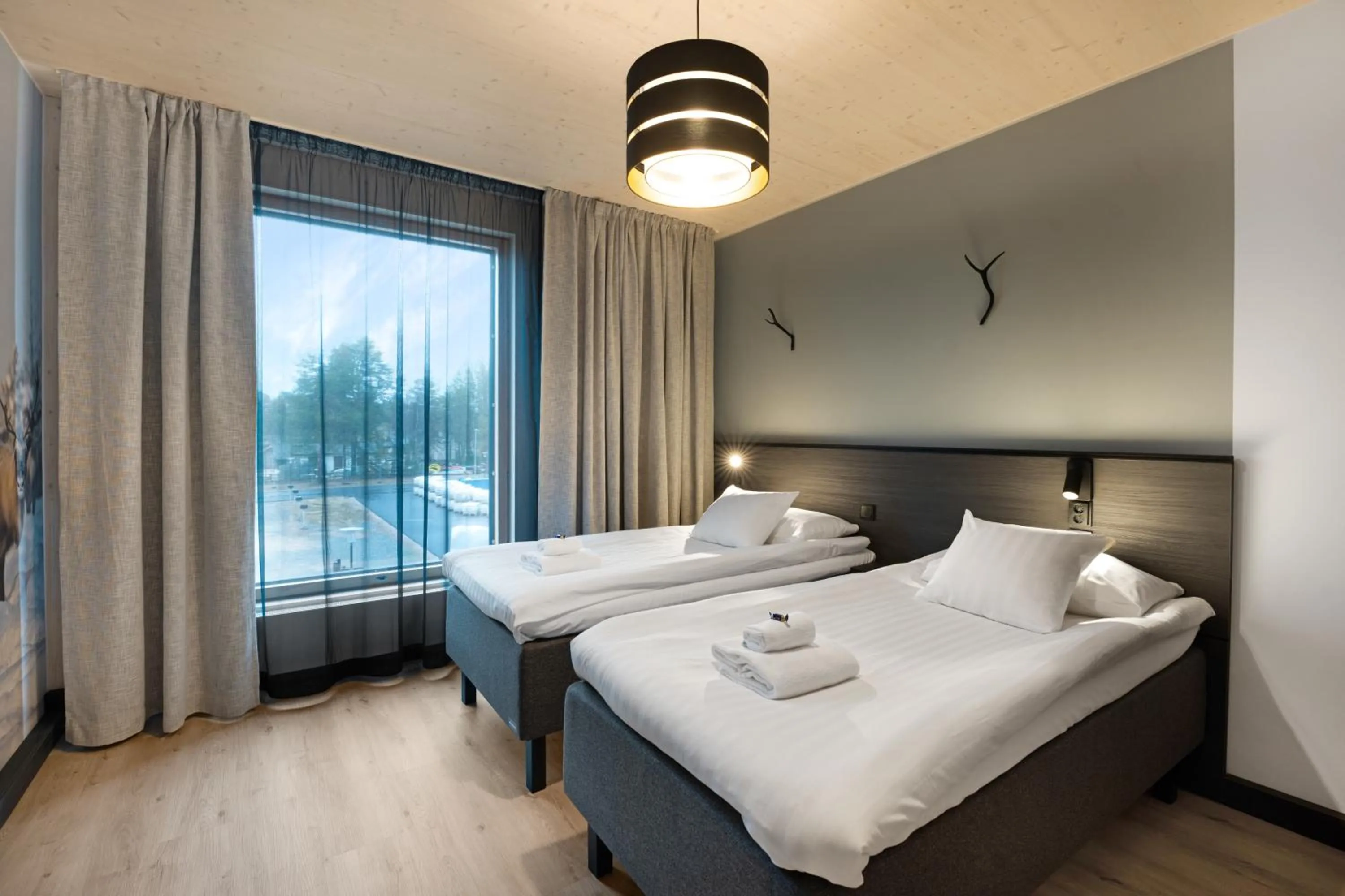 Bed in Hotelli Sodankylä