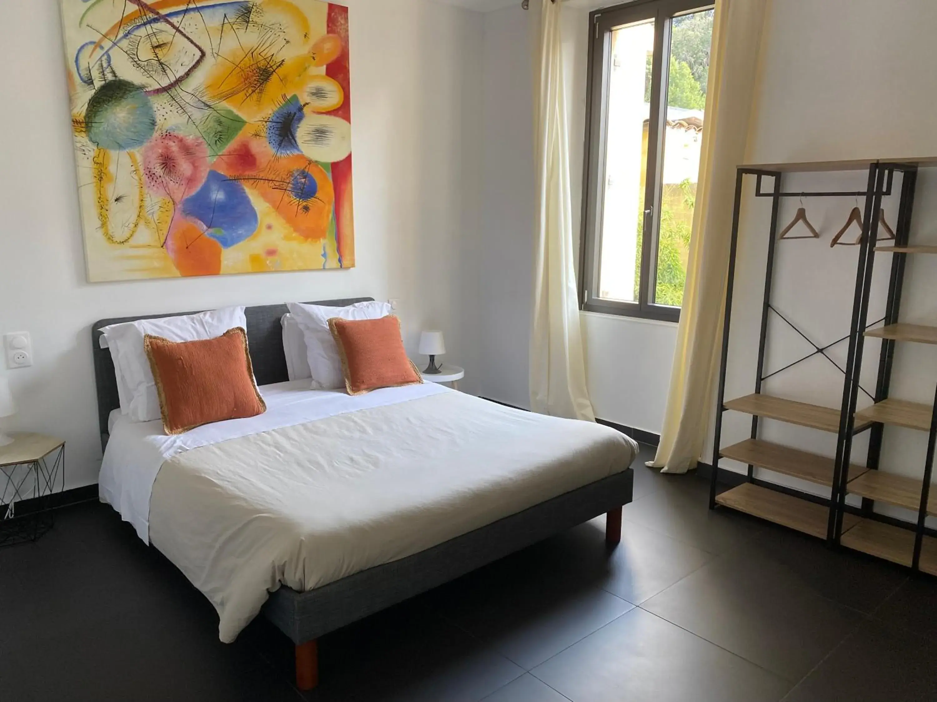 King Room with Garden View in Hotel La Cigale King Room with Garden View in Hotel La Cigale