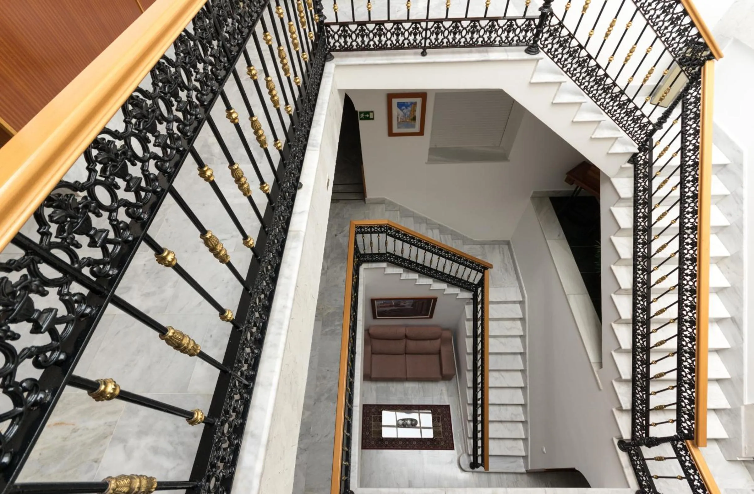 Lobby or reception in Hotel La Parrita