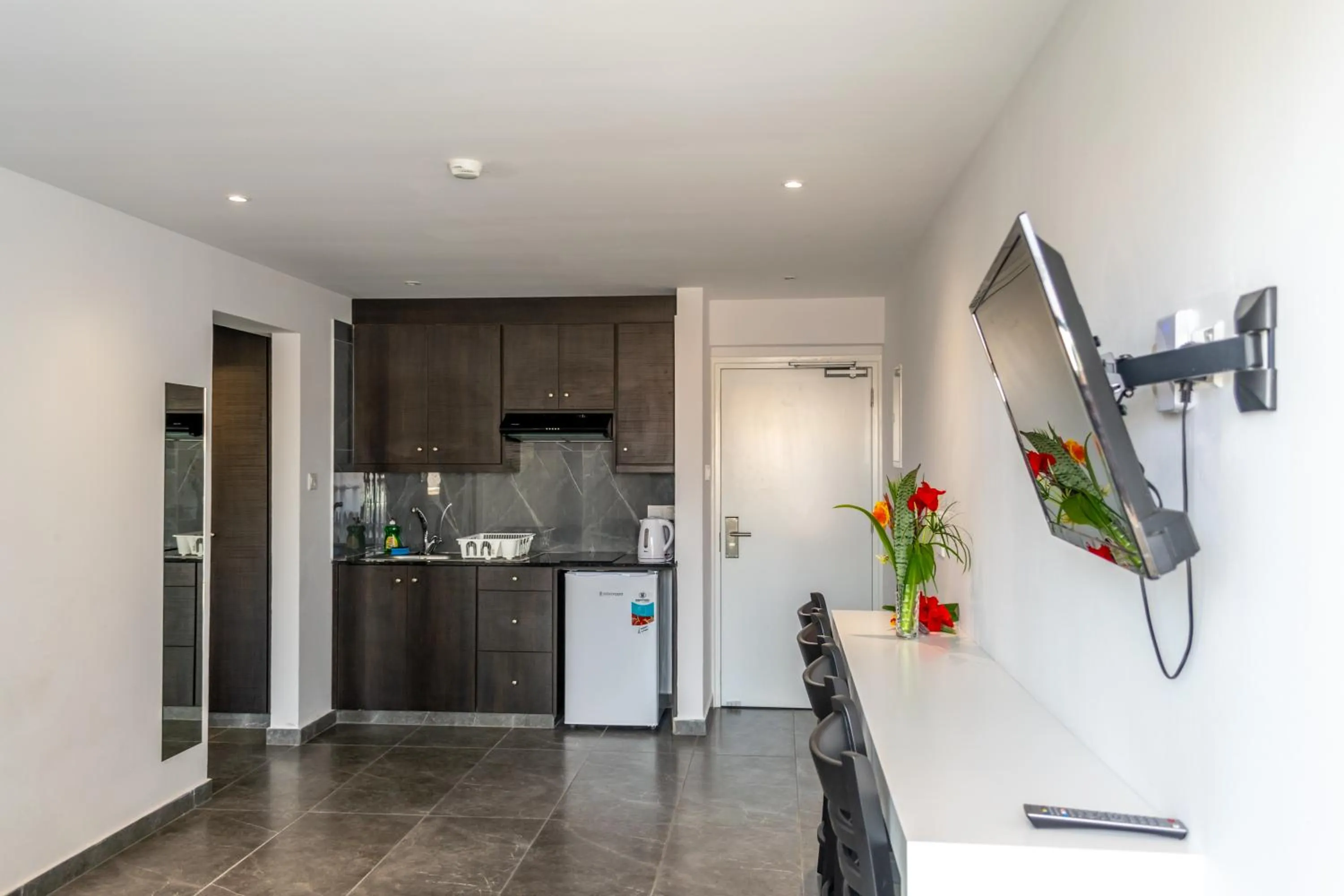 Kitchen or kitchenette in A Maos Hotel Apartments