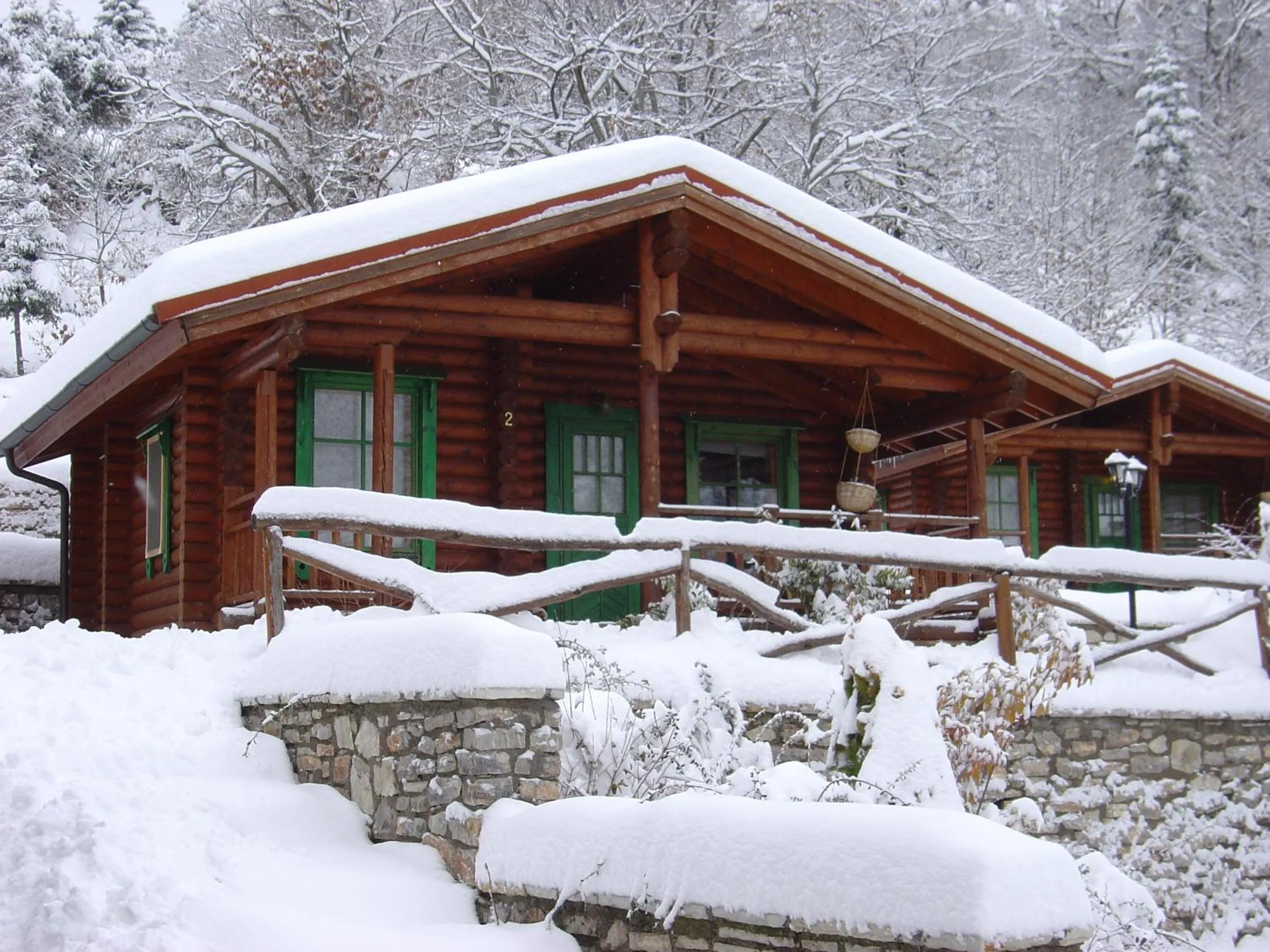 Winter in Xenios Chalet