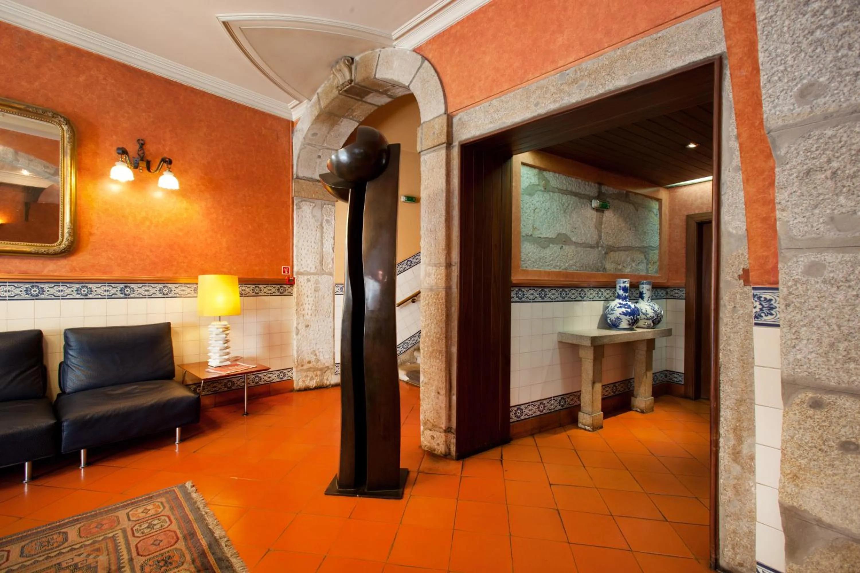 Lobby or reception in Hotel Internacional Porto