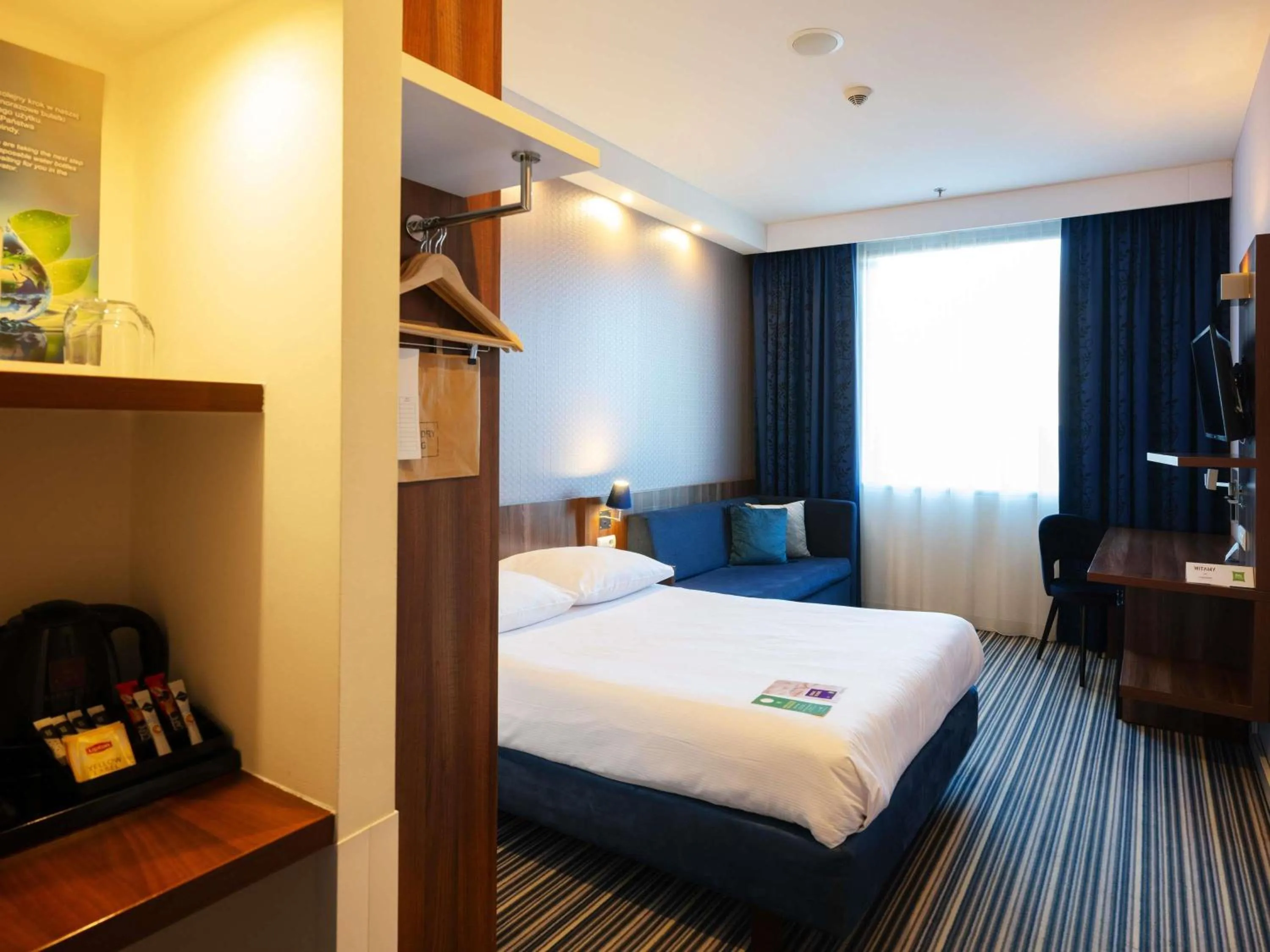 Bedroom, Bed in ibis Styles Wałbrzych