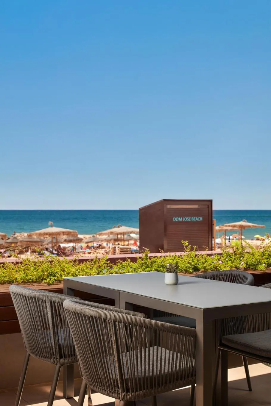 Balcony/Terrace in Dom Jose Beach Hotel (Plus)