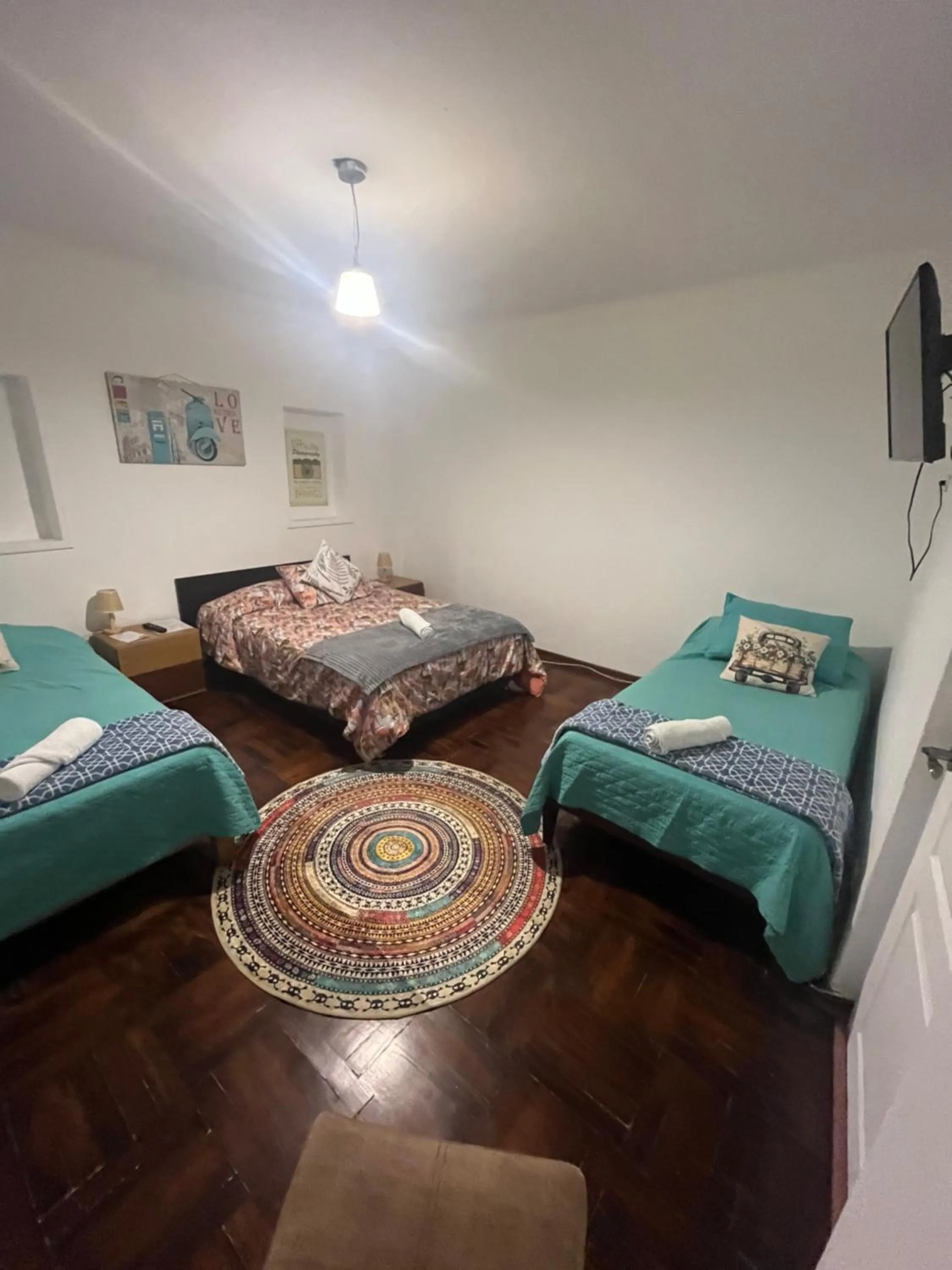 Photo of the whole room, Bed in Uli´s house