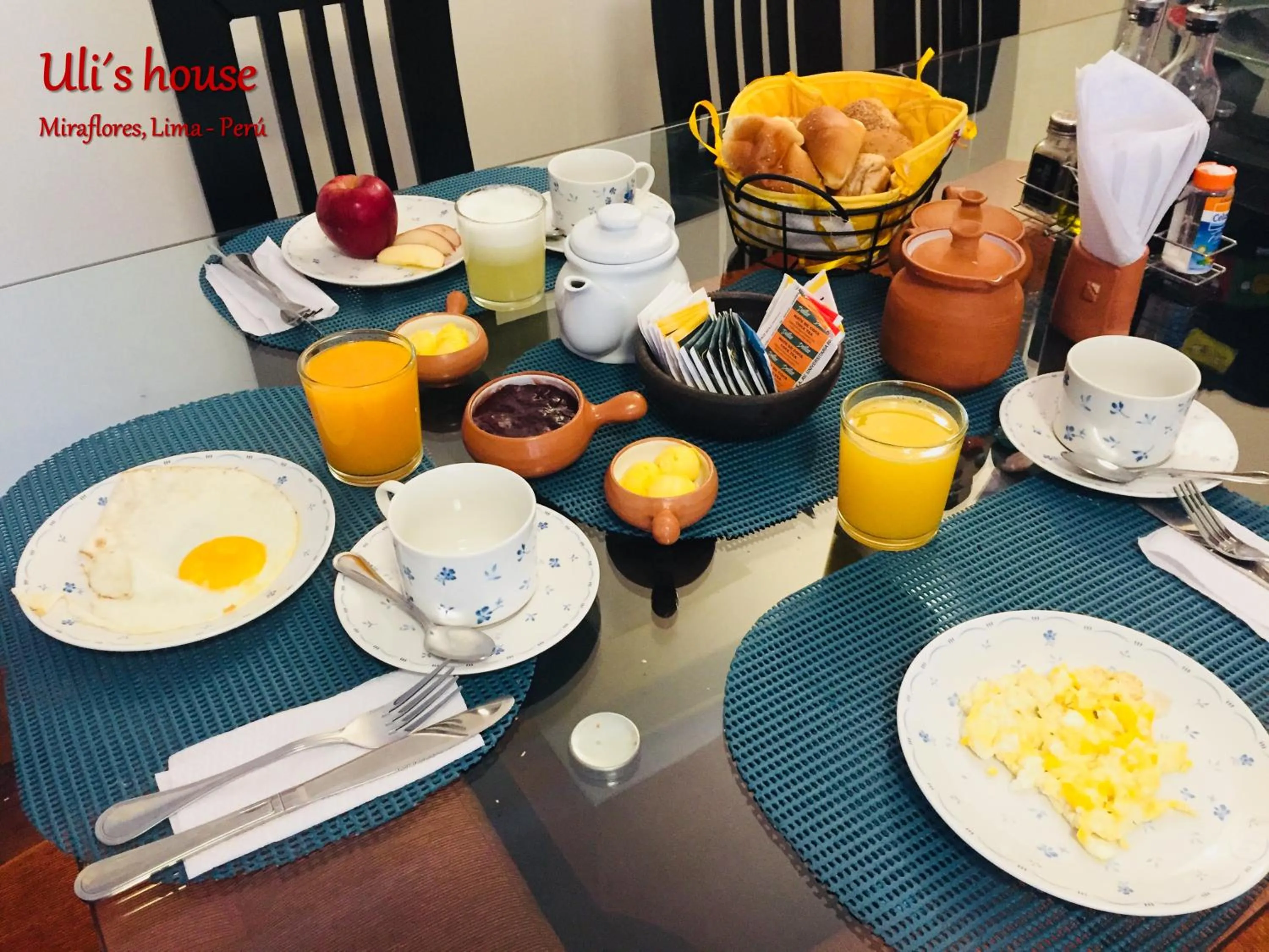 Breakfast in Uli´s house