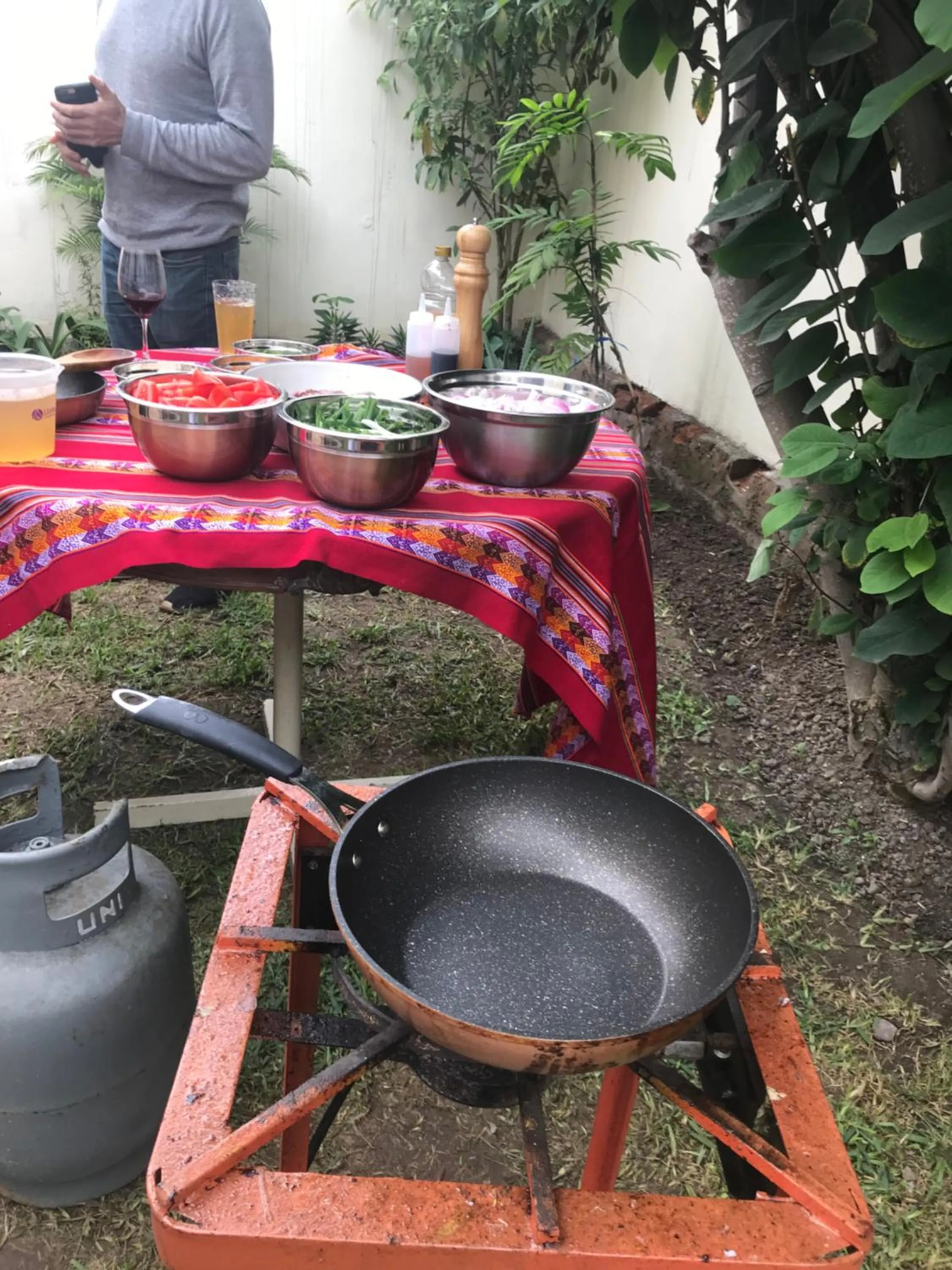 Food and drinks in Uli´s house