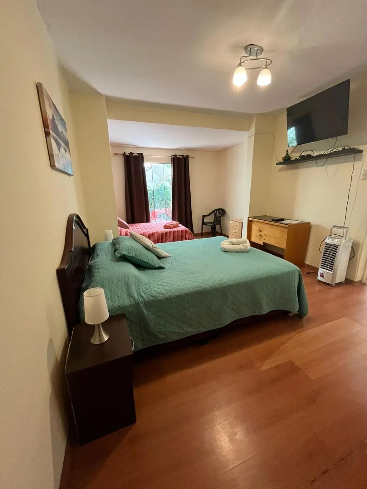 Photo of the whole room, Bed in Uli´s house