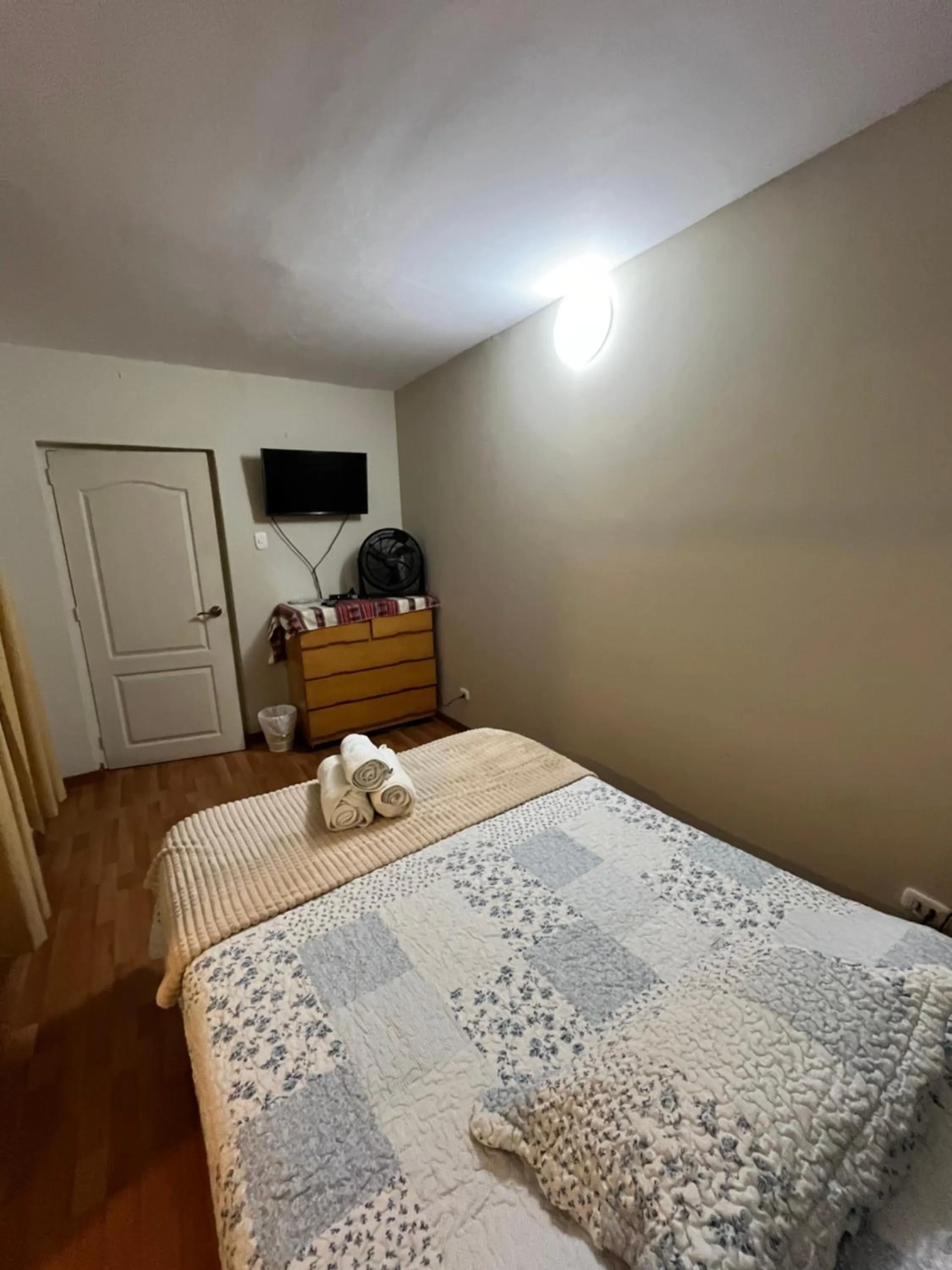 Photo of the whole room, Bed in Uli´s house