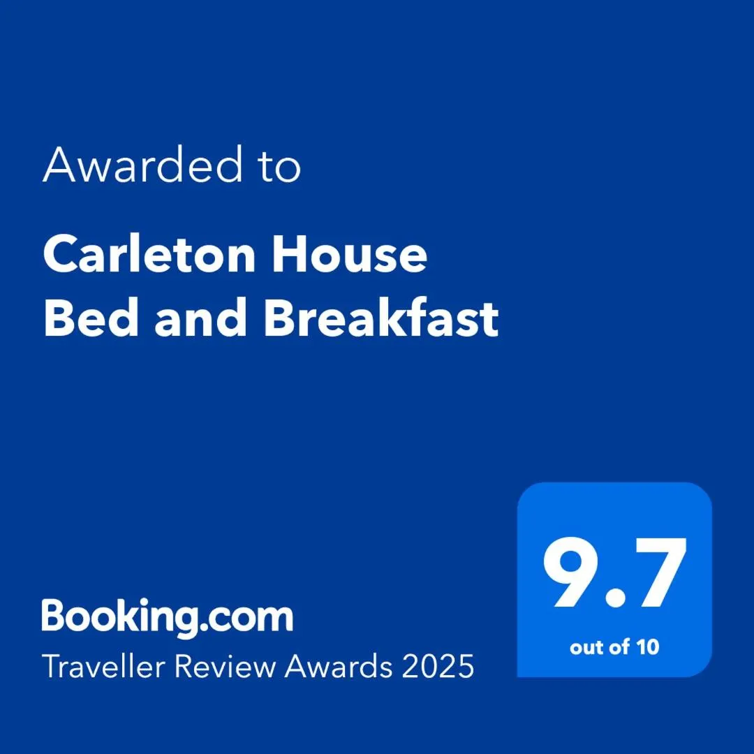 Bed in Carleton House Bed and Breakfast