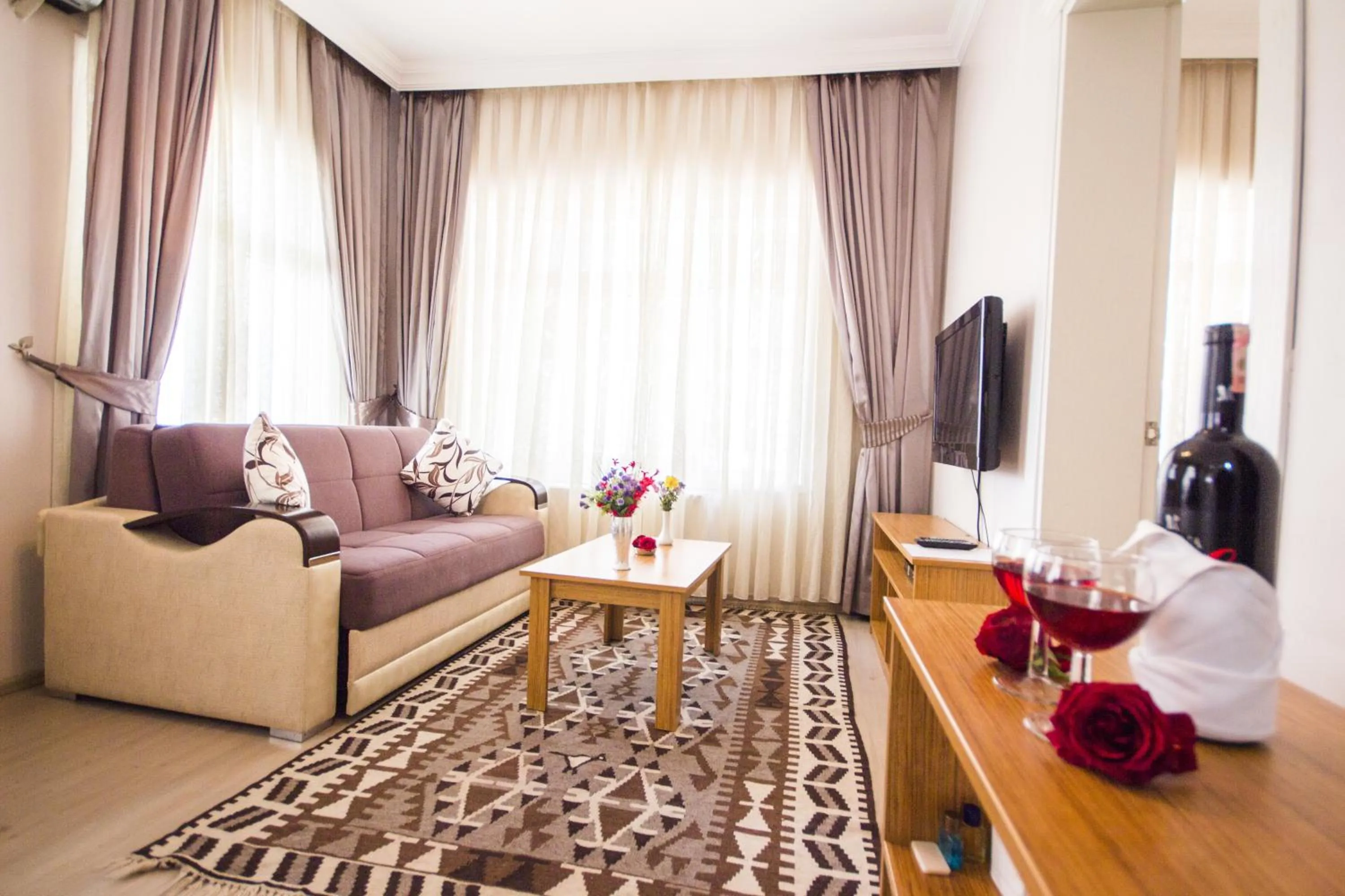 Living room in Feyza Apart