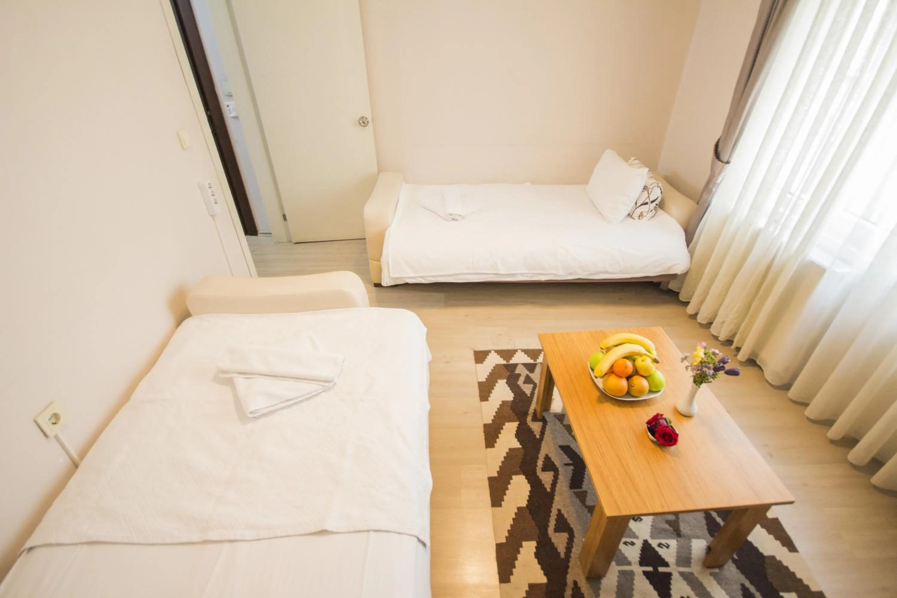 Bedroom, Bed in Feyza Apart