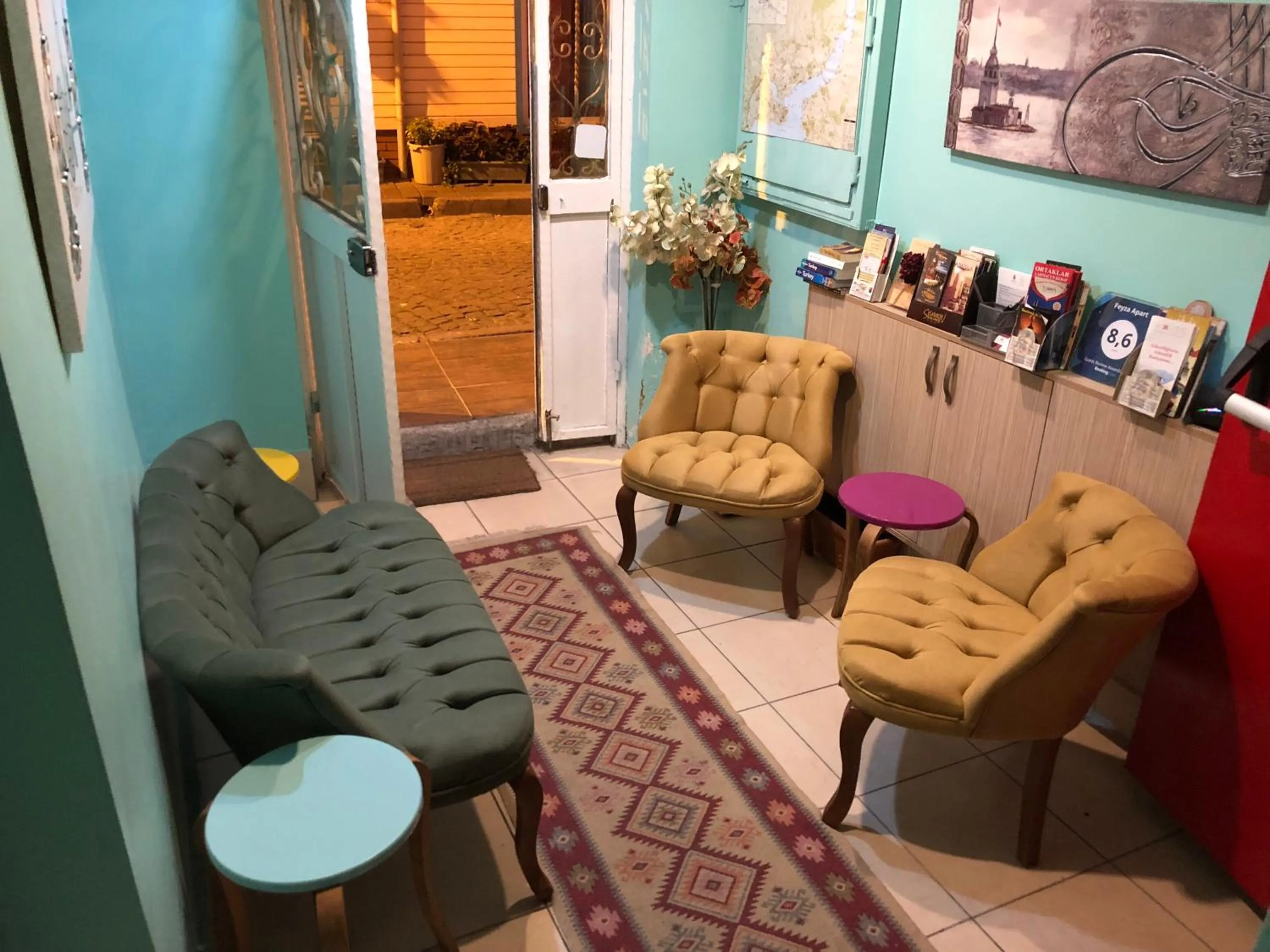 Lobby or reception in Feyza Apart