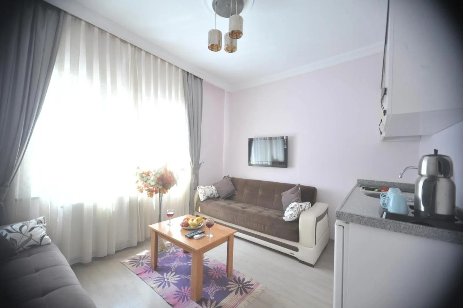 Living room in Feyza Apart