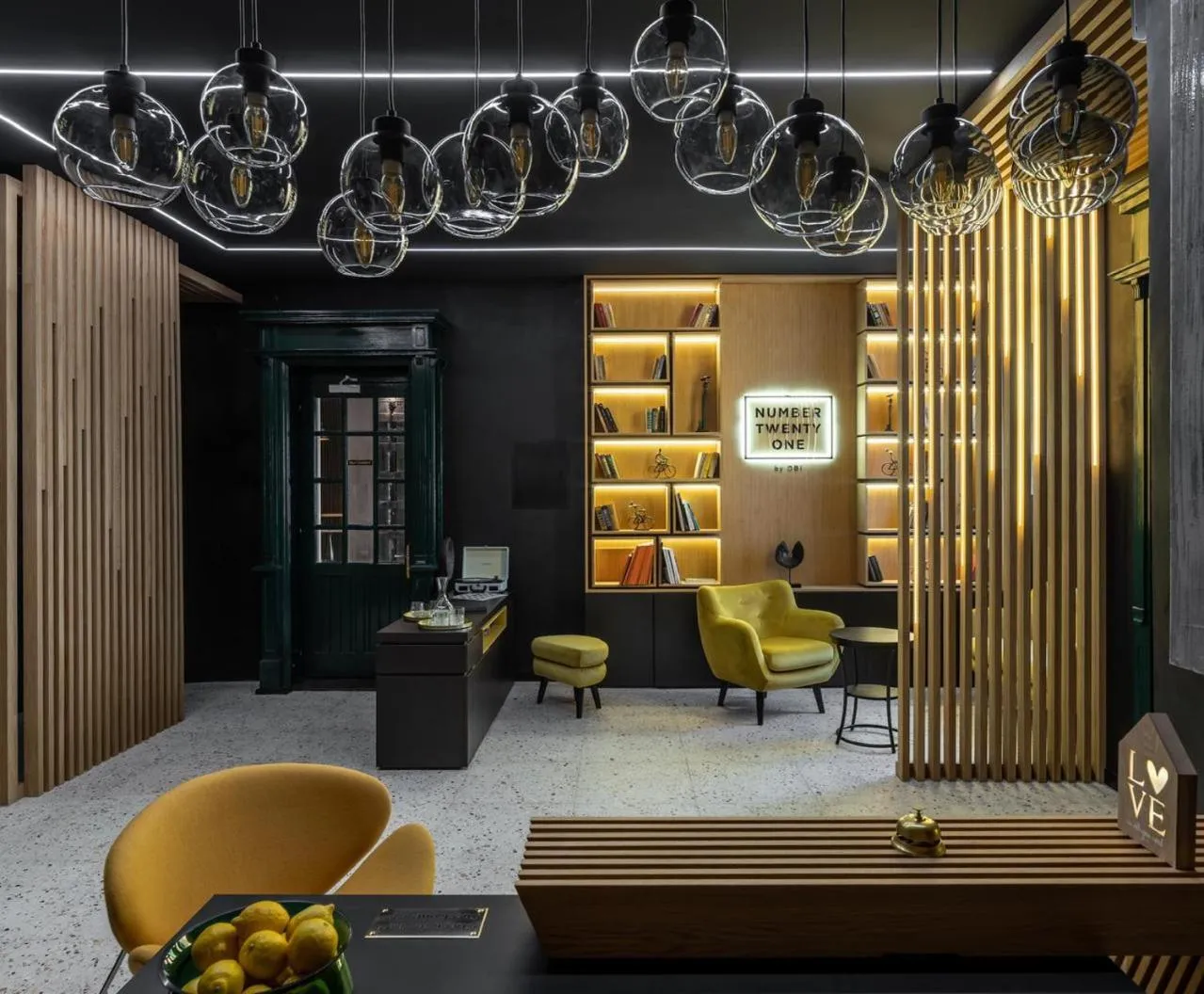 Lobby or reception in Number 21 by DBI