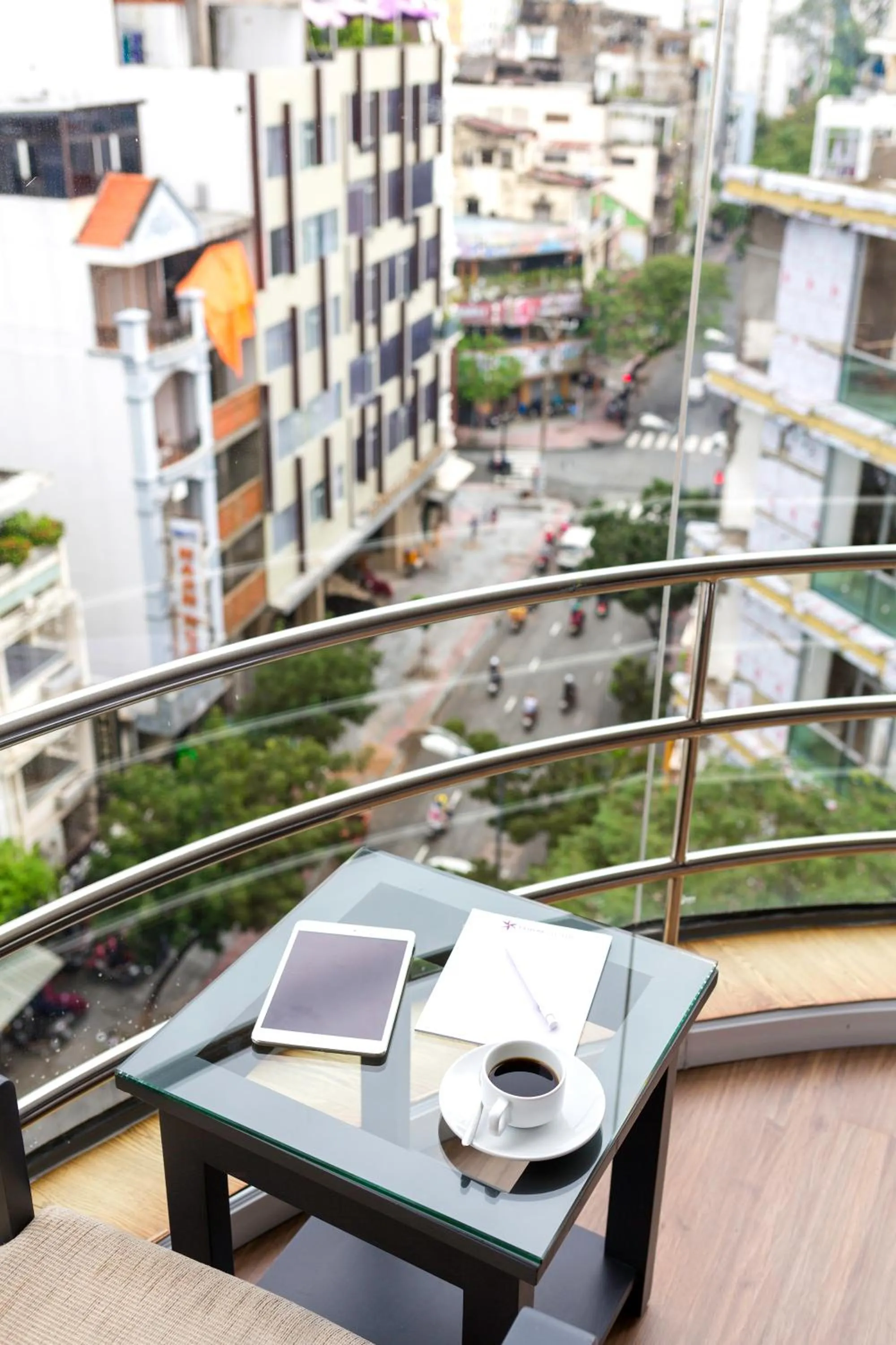City view in Calista Sai Gon Hotel