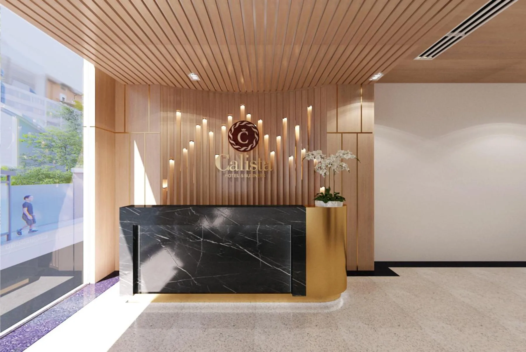 Property building in Calista Sai Gon Hotel