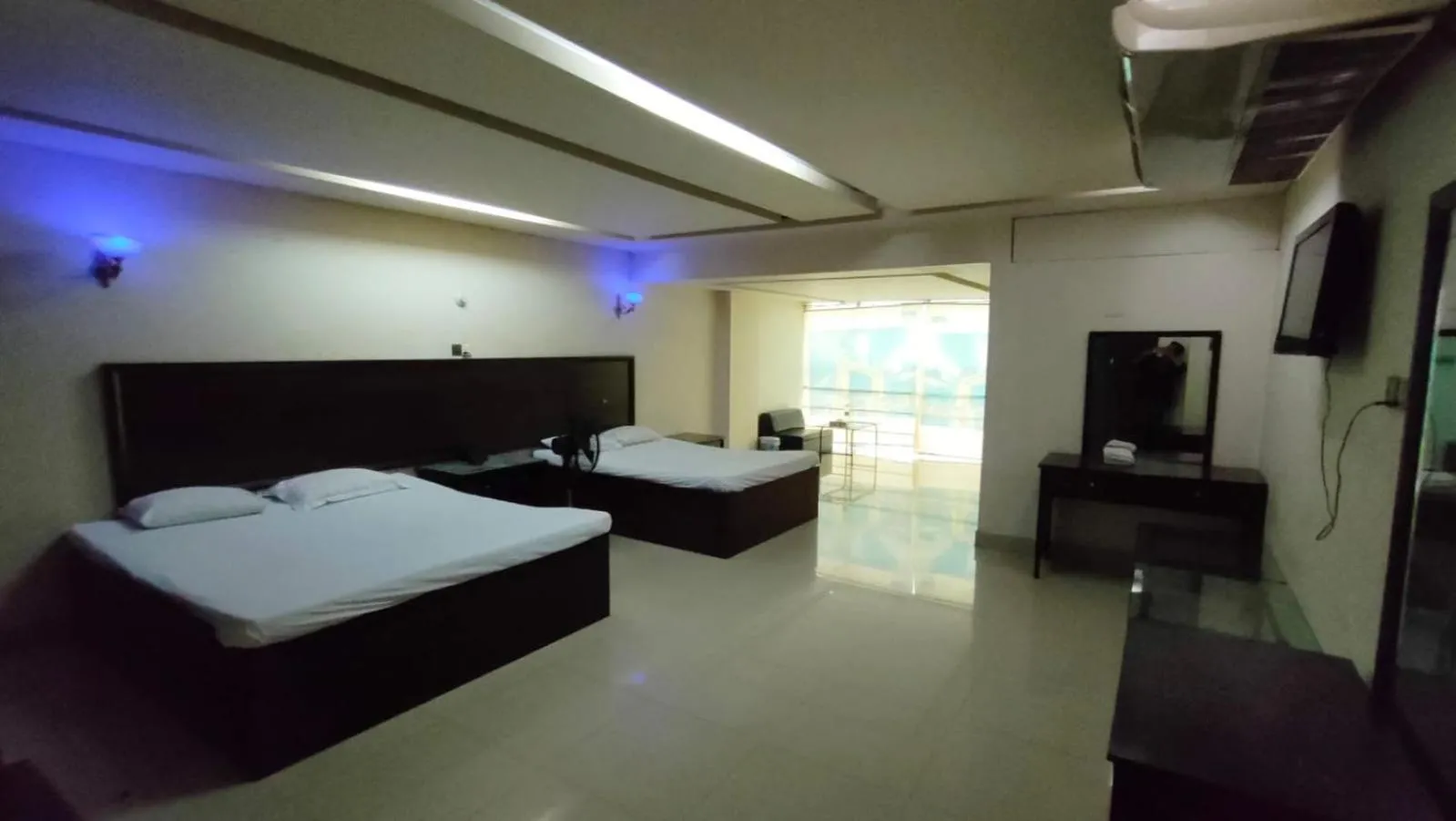 Bed in Hotel Rose Garden