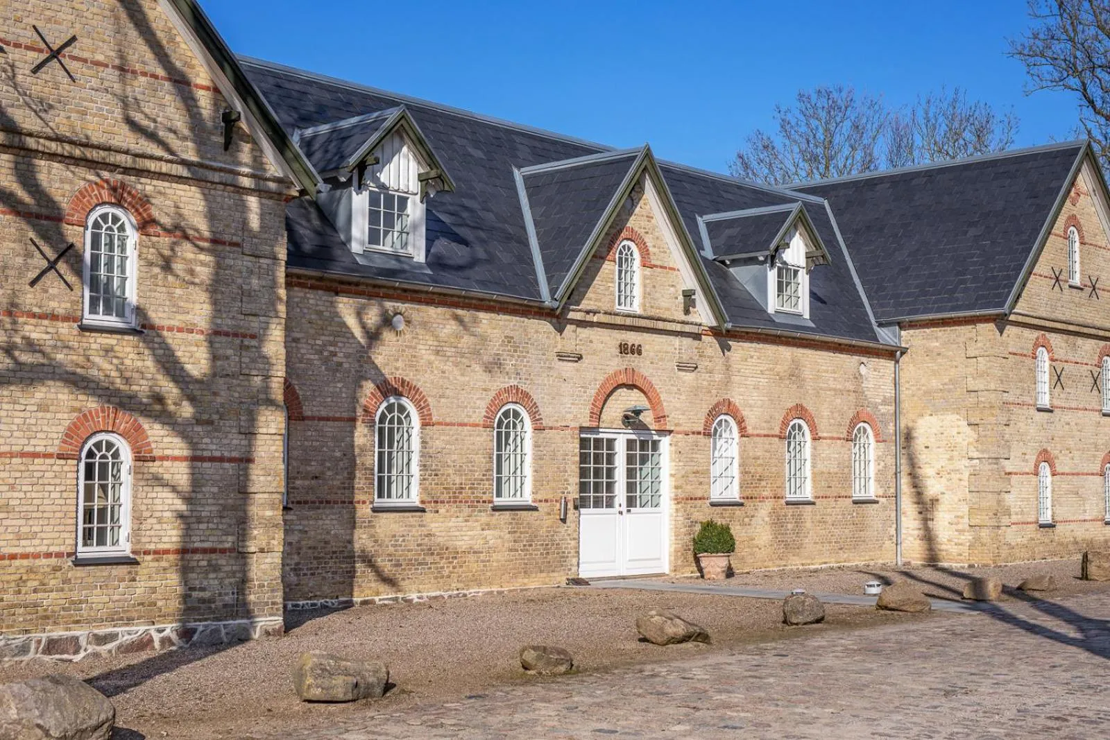 Property building in Kokkedal Slot Copenhagen