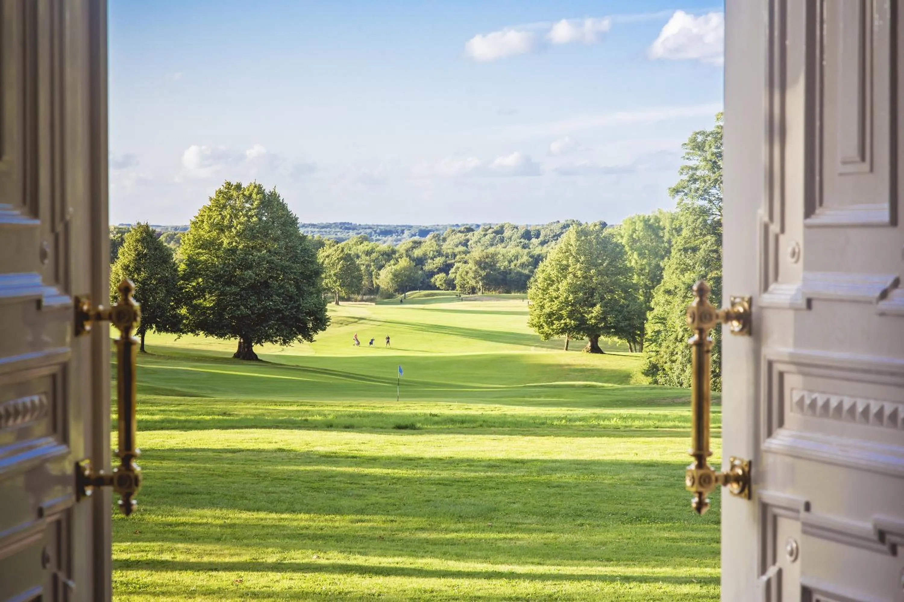 Golfcourse in Kokkedal Slot Copenhagen