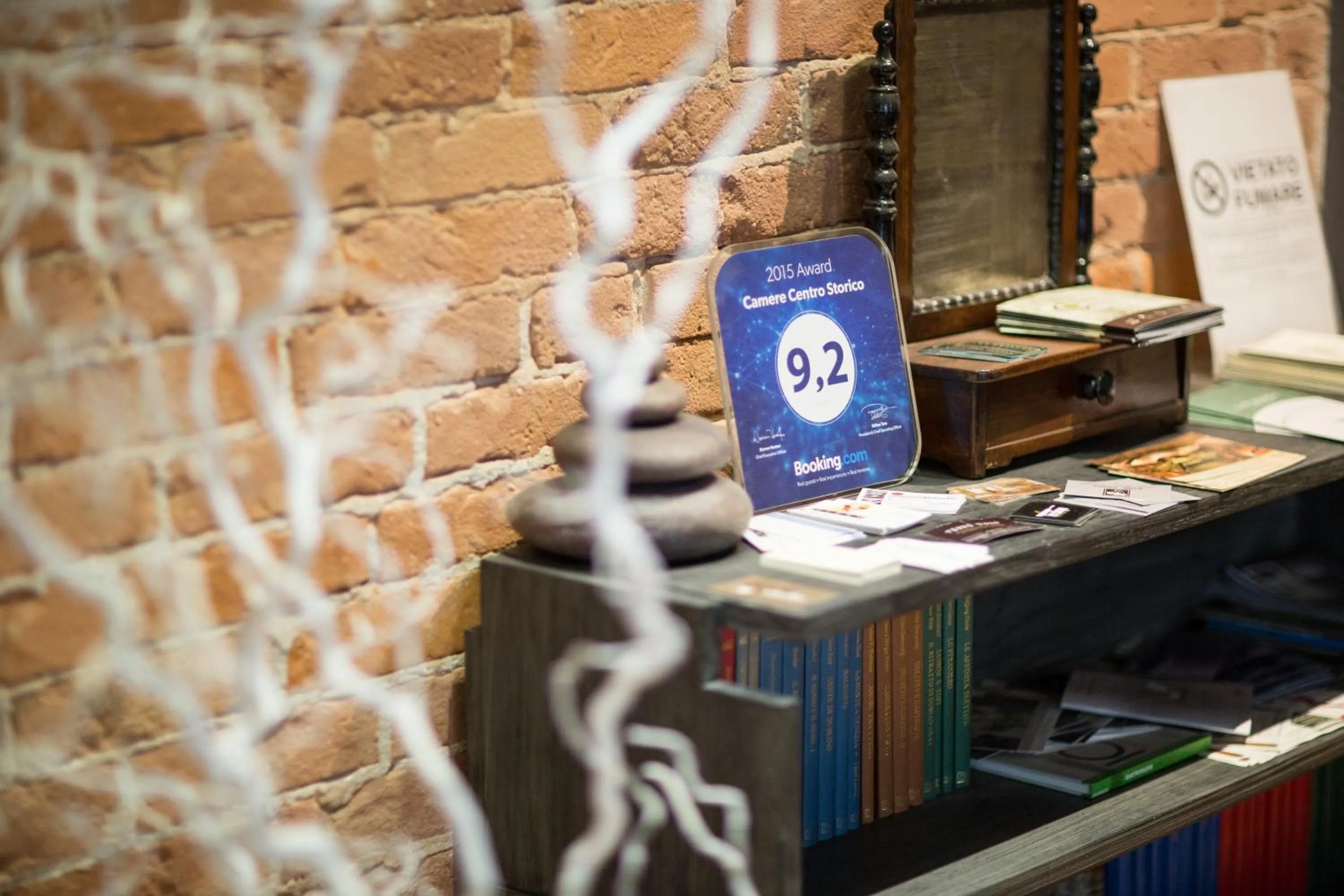 Lobby or reception in Camere Centro Storico