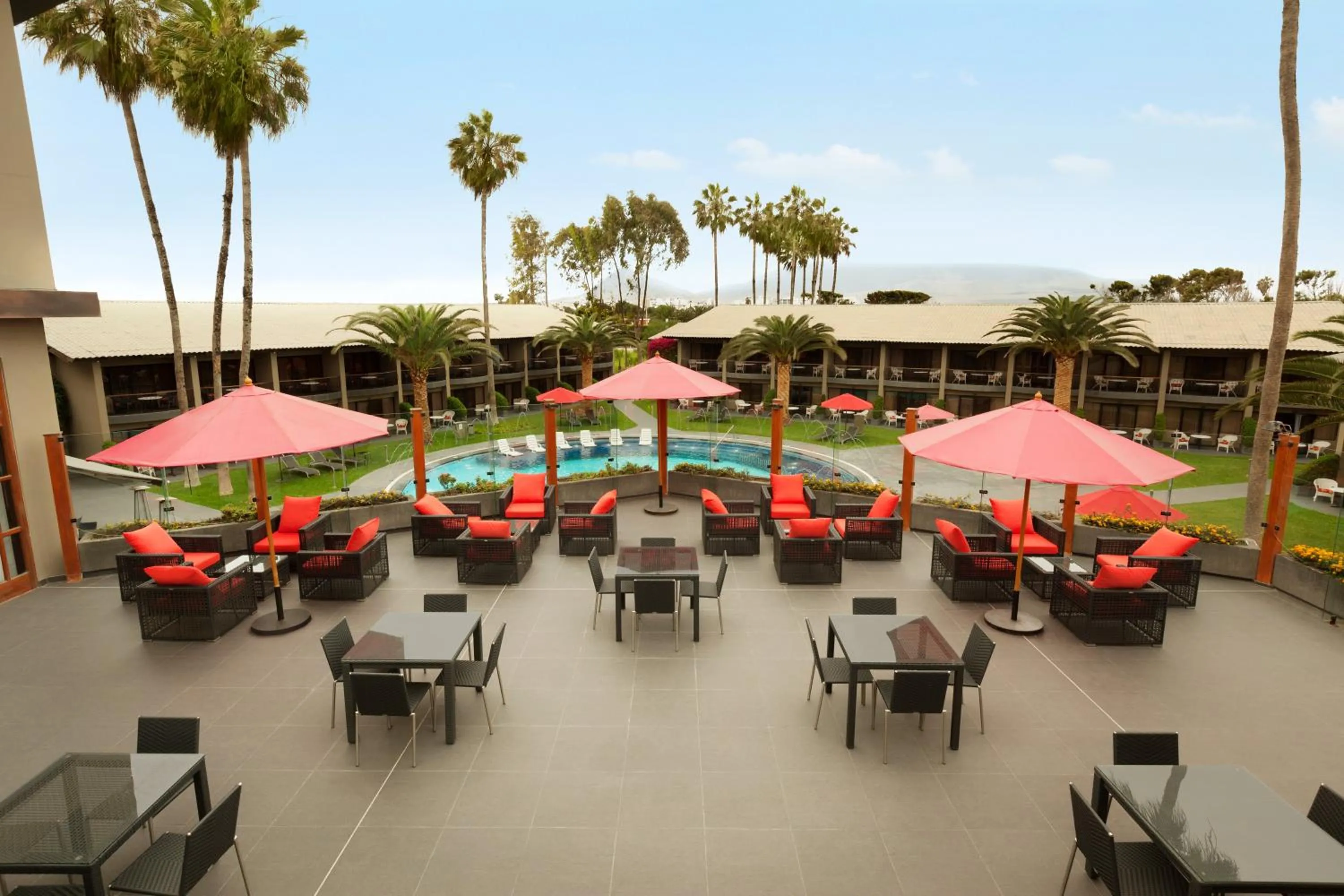 Pool view in Wyndham Costa del Sol Trujillo