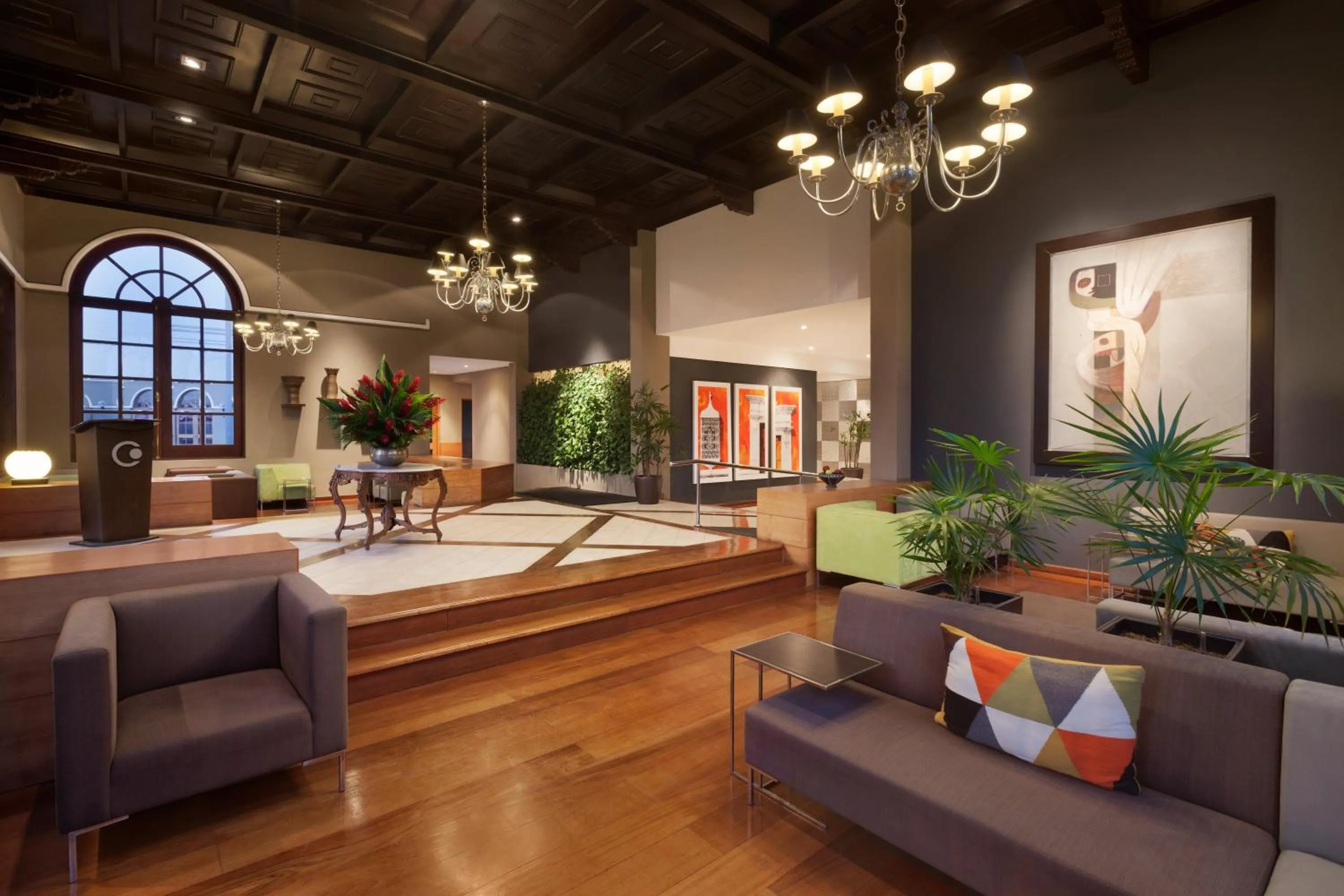 Lobby or reception in Wyndham Costa del Sol Trujillo