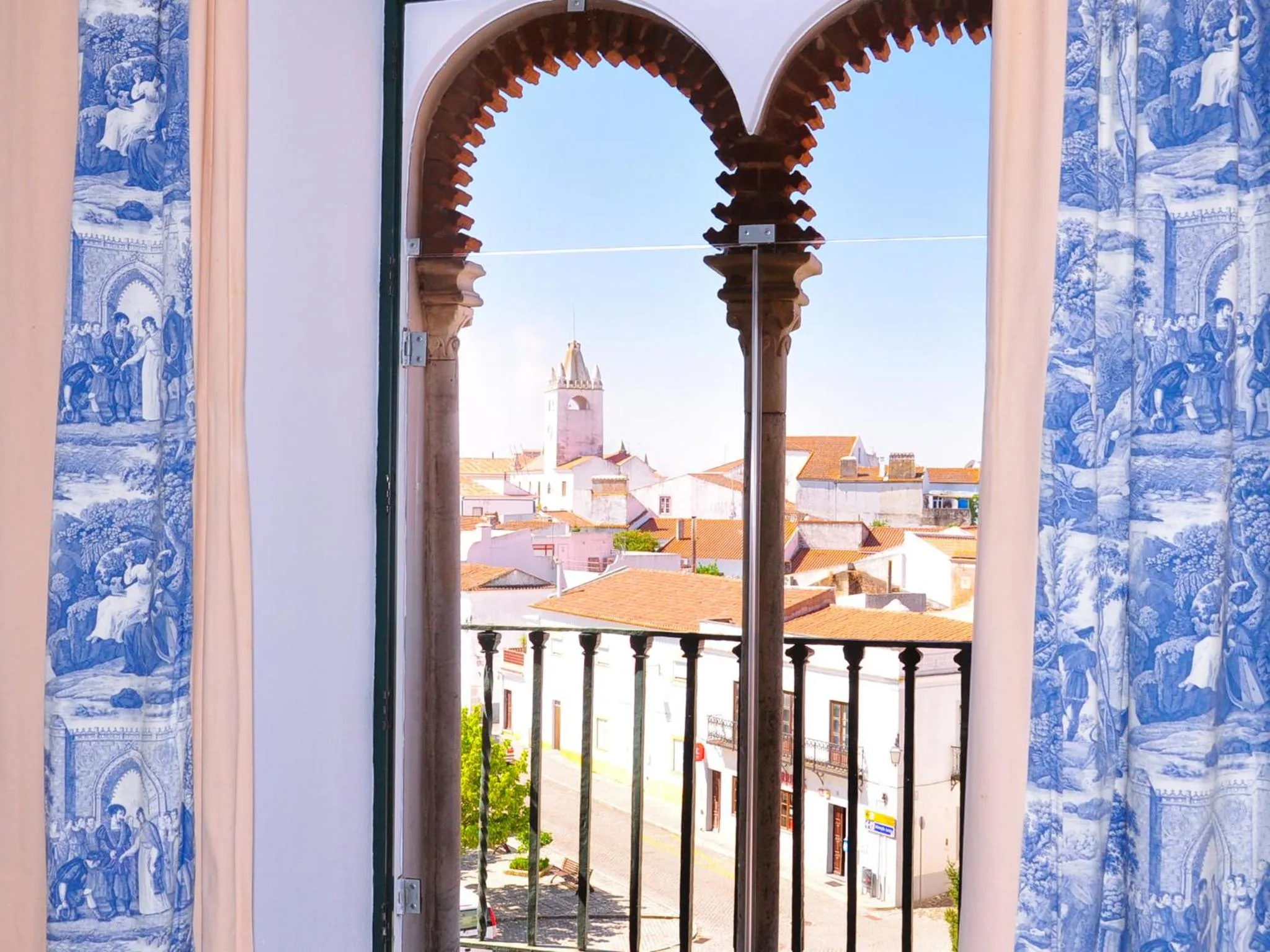 City view in Pousada Castelo de Alvito