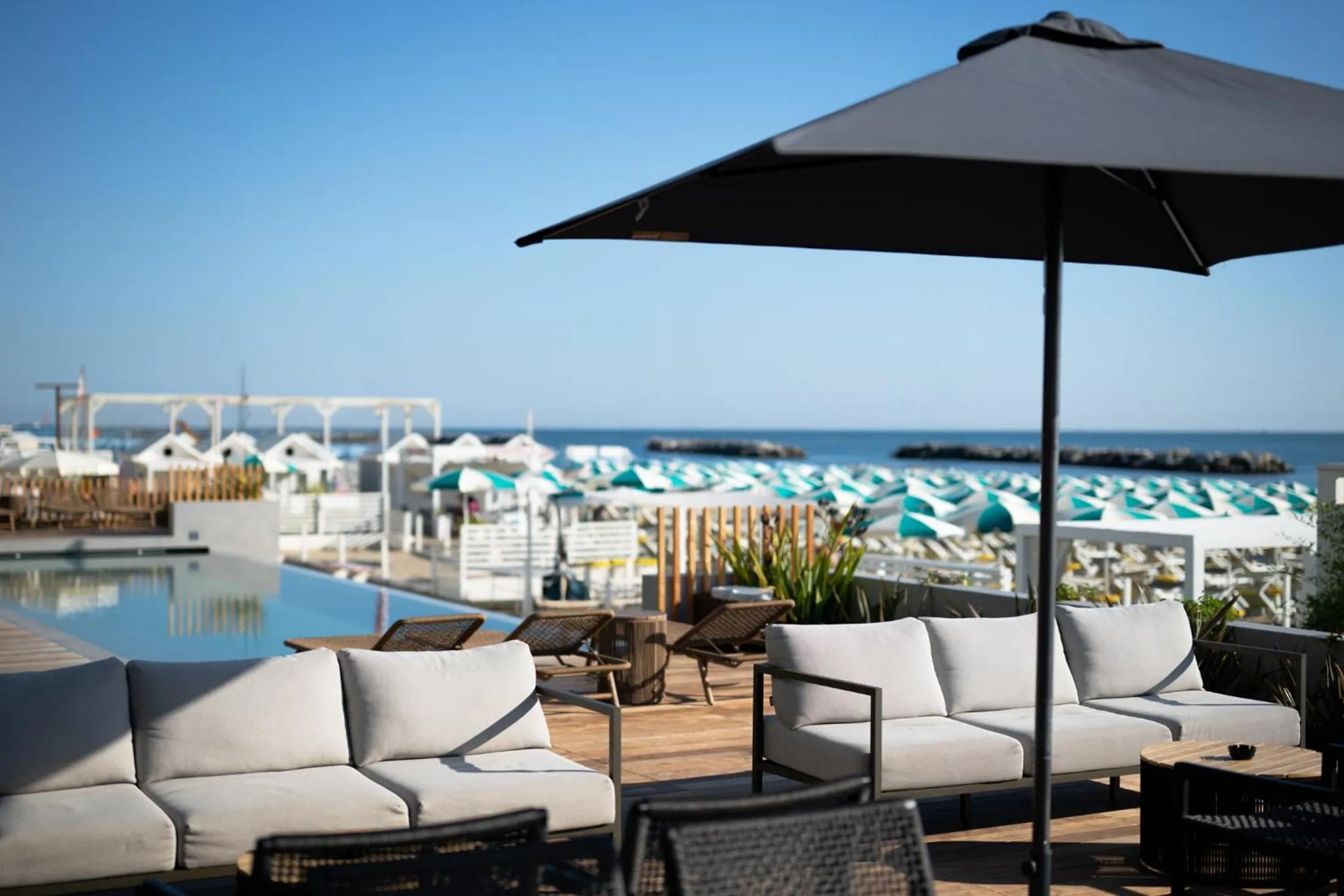 Patio in Hotel Gradara