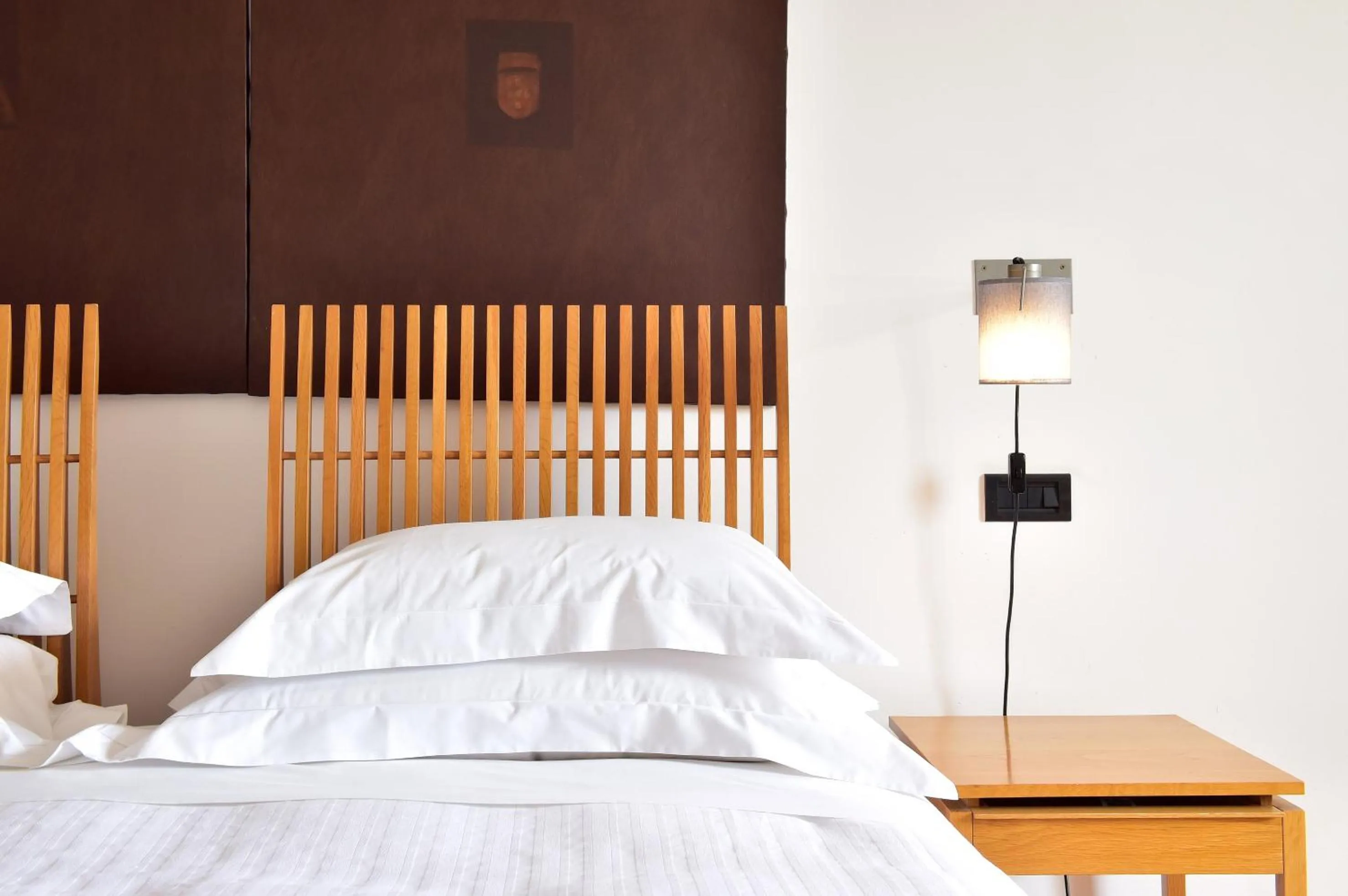 Decorative detail, Bed in Pousada Convento de Arraiolos