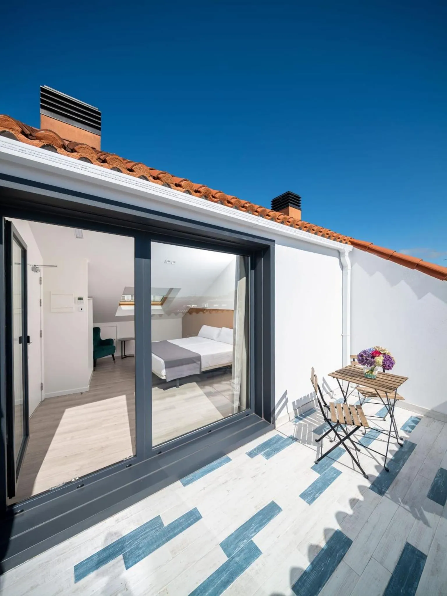 Bed in Hotel Concheiros