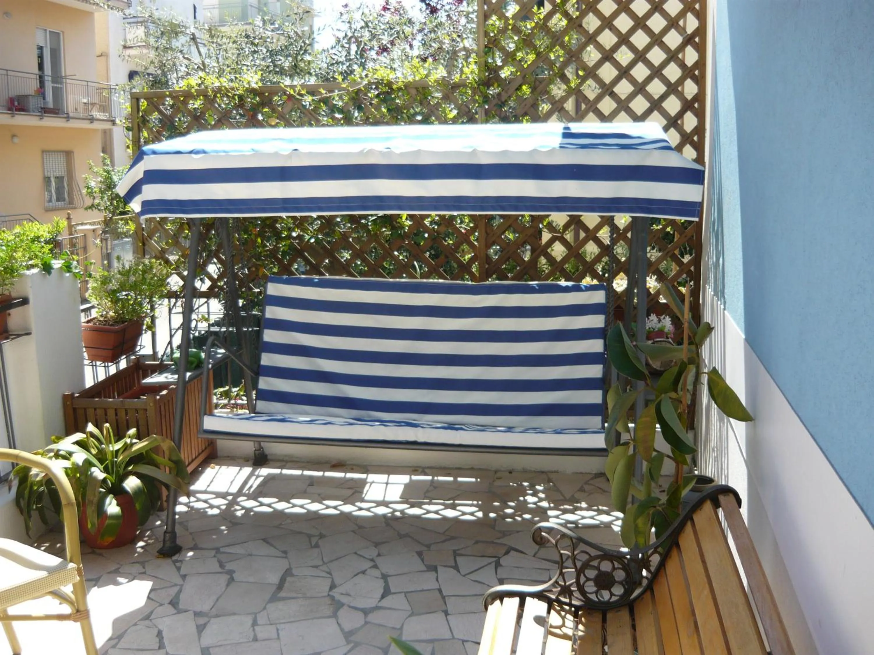 Balcony/Terrace in Hotel Acquazzurra