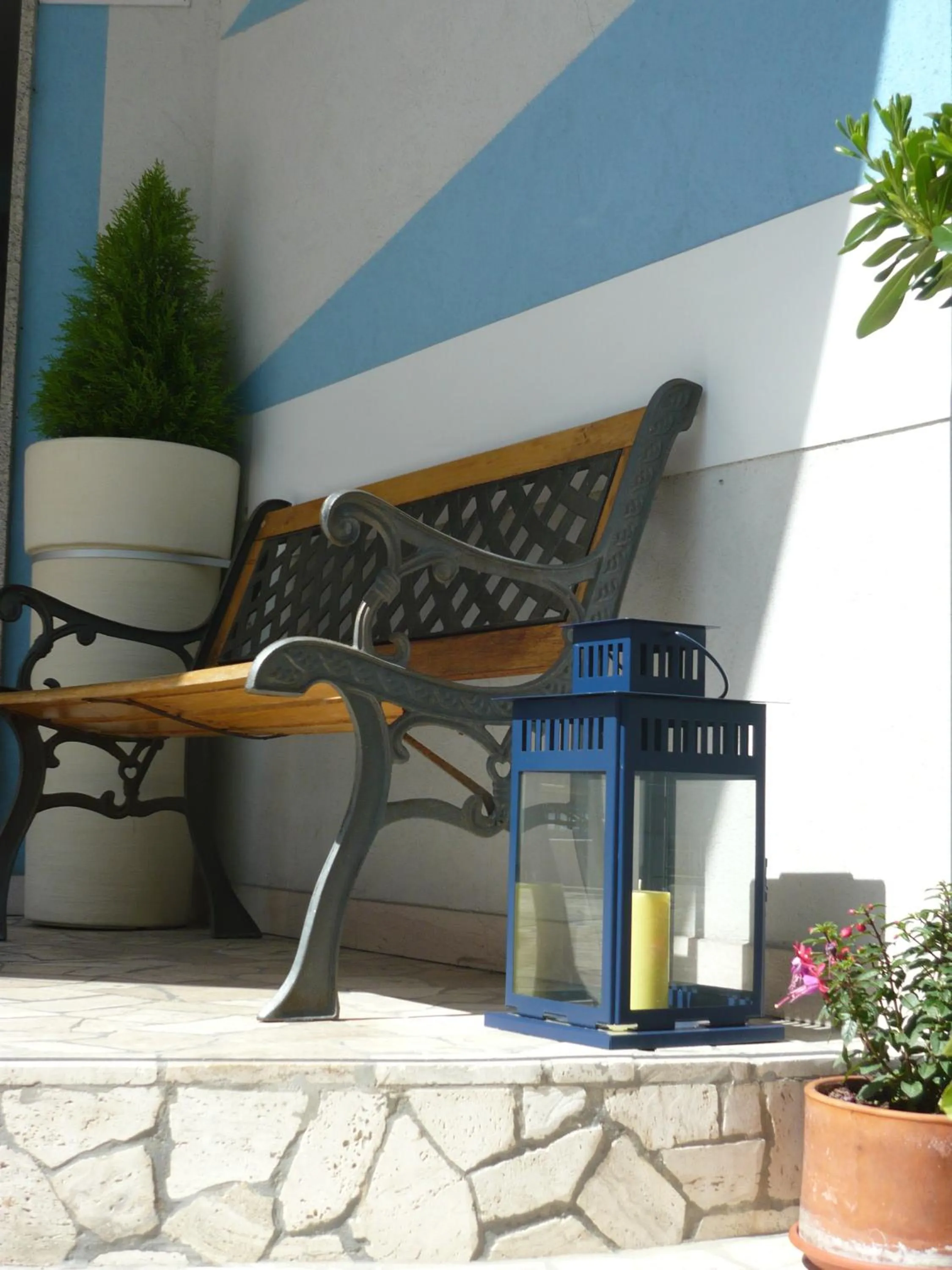 Decorative detail in Hotel Acquazzurra