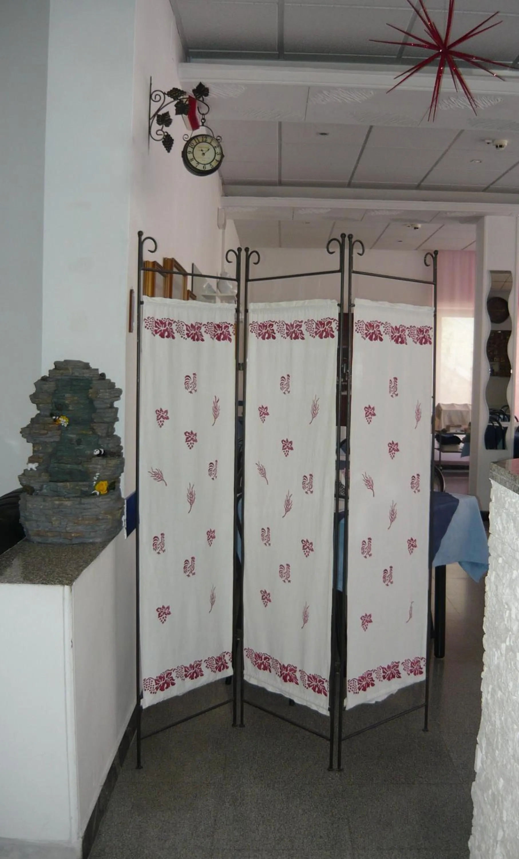 Decorative detail in Hotel Acquazzurra