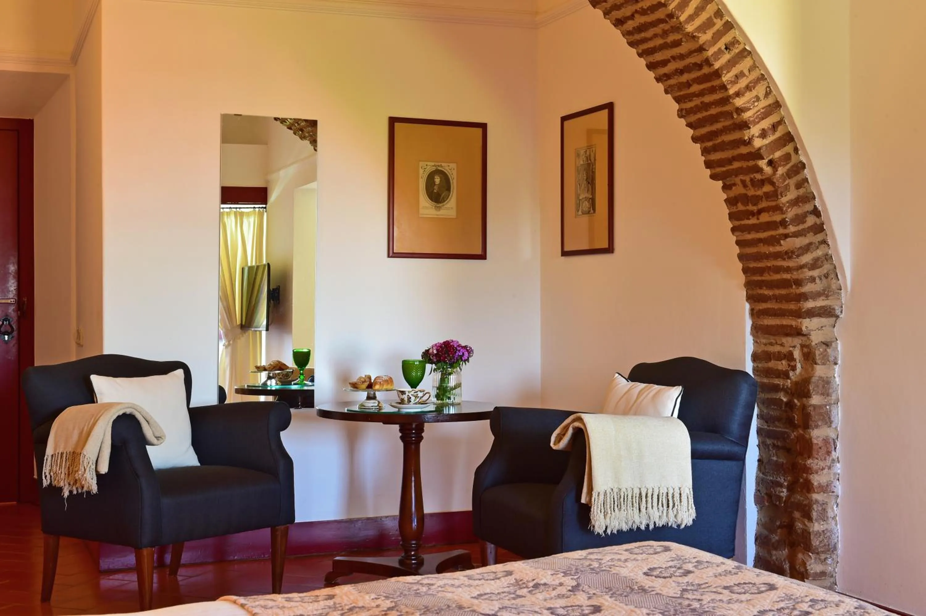 Decorative detail, Bed in Pousada Convento de Beja