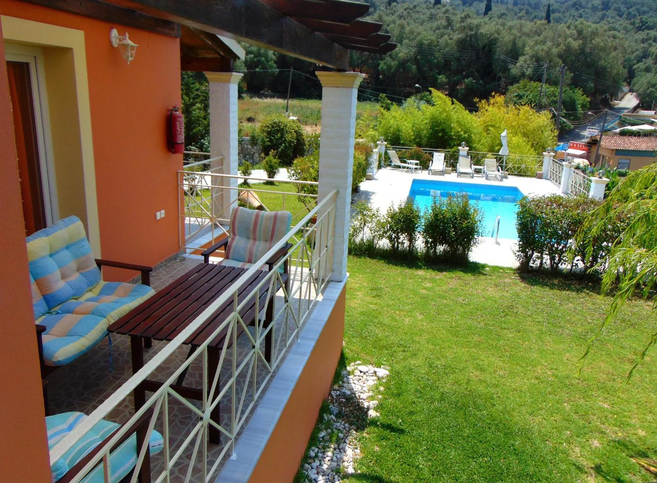 Balcony/Terrace in Villa Grecia