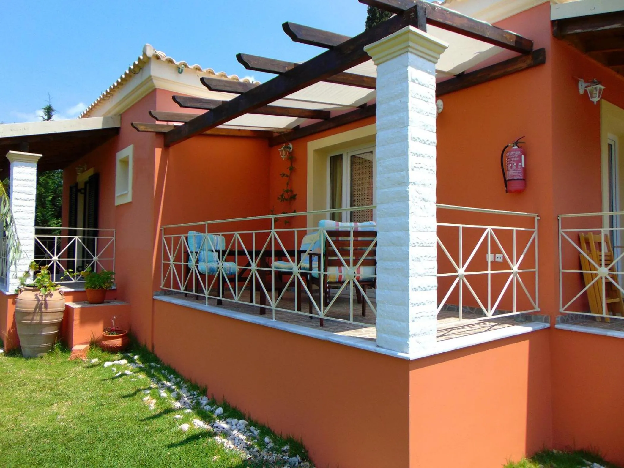 Balcony/Terrace in Villa Grecia