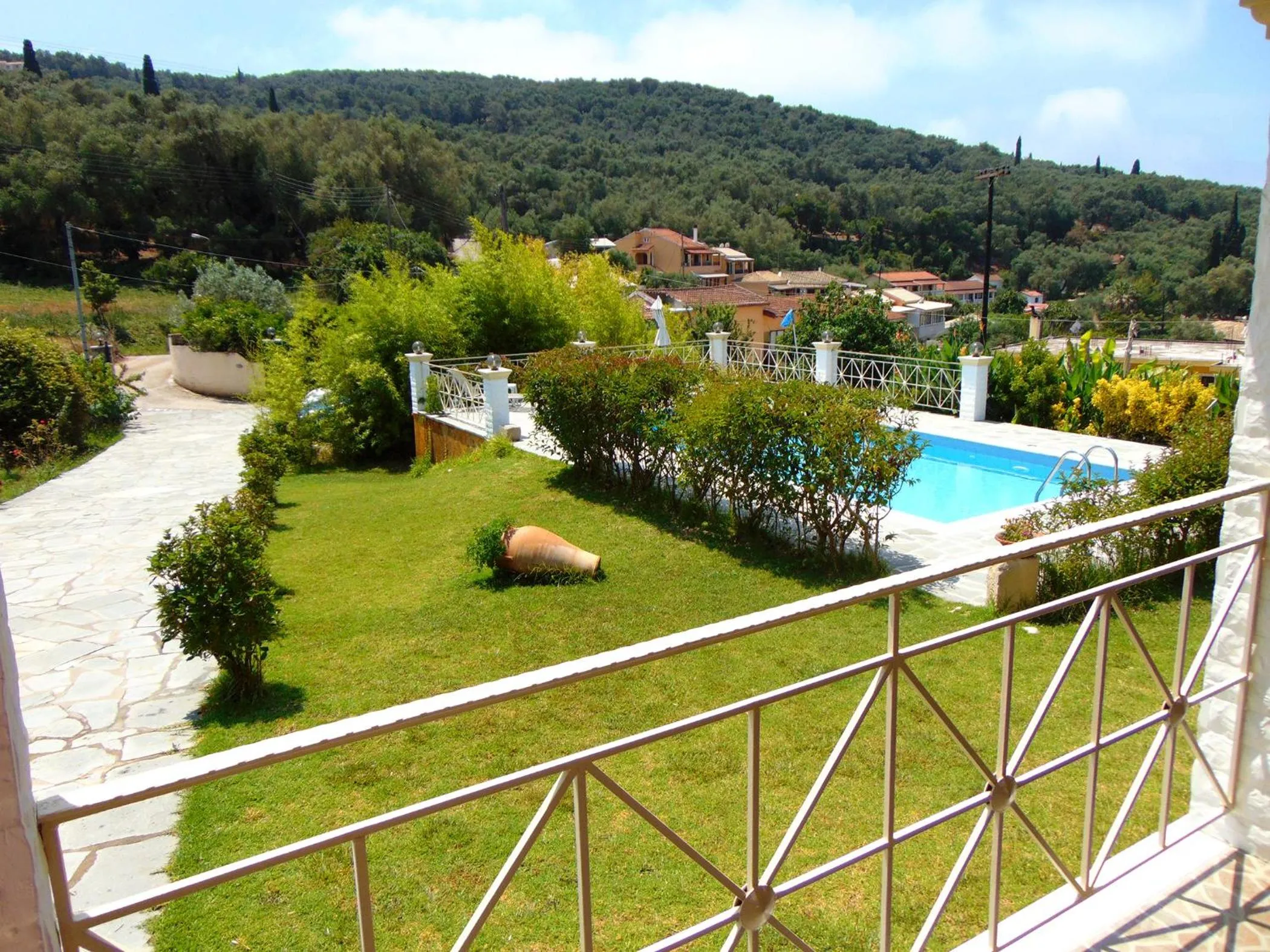Patio in Villa Grecia