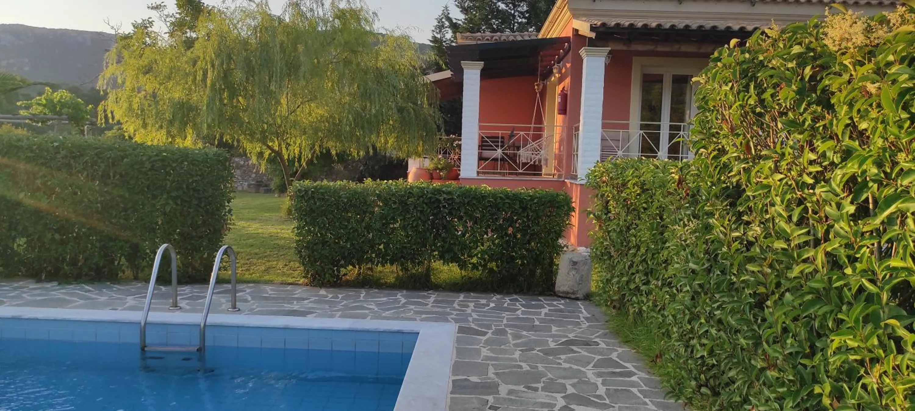 Swimming pool in Villa Grecia
