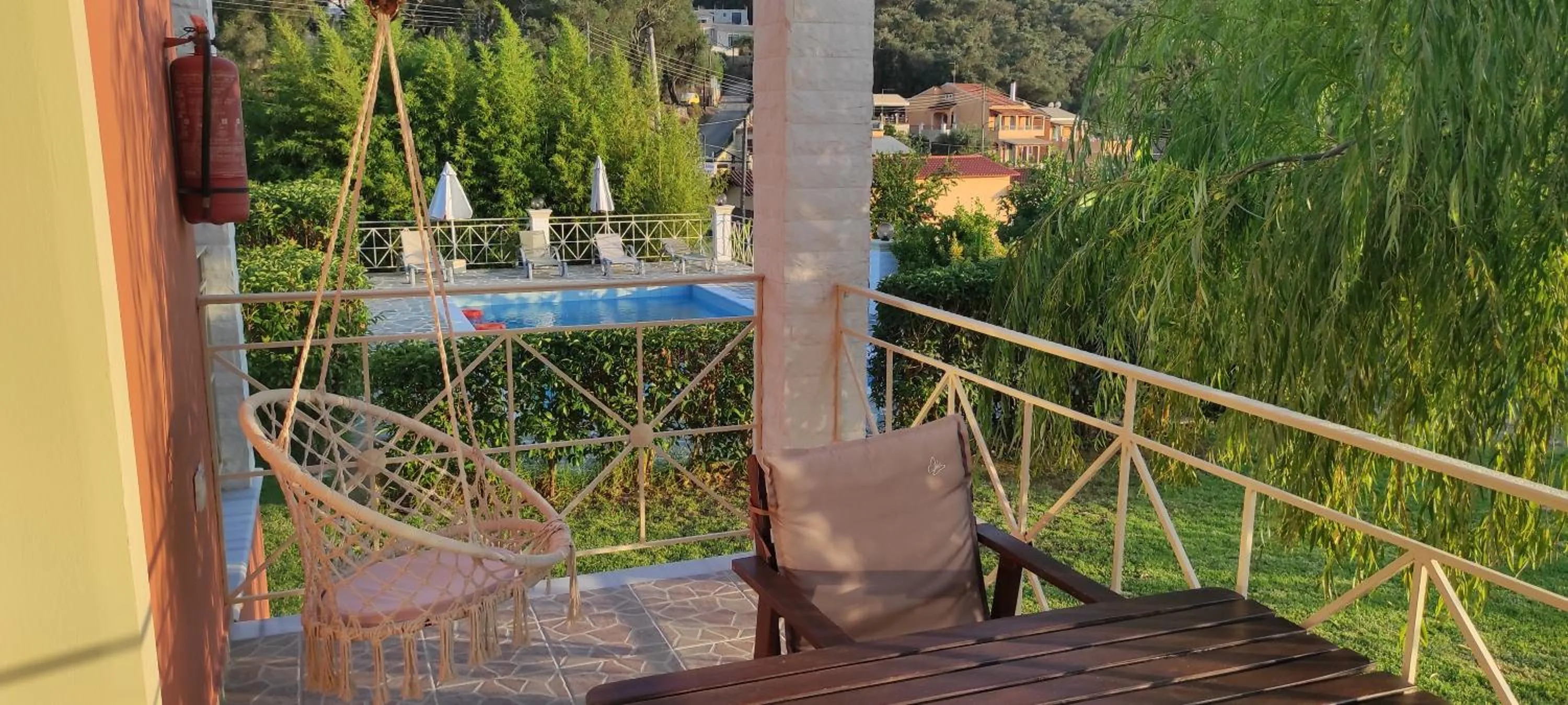 Balcony/Terrace in Villa Grecia