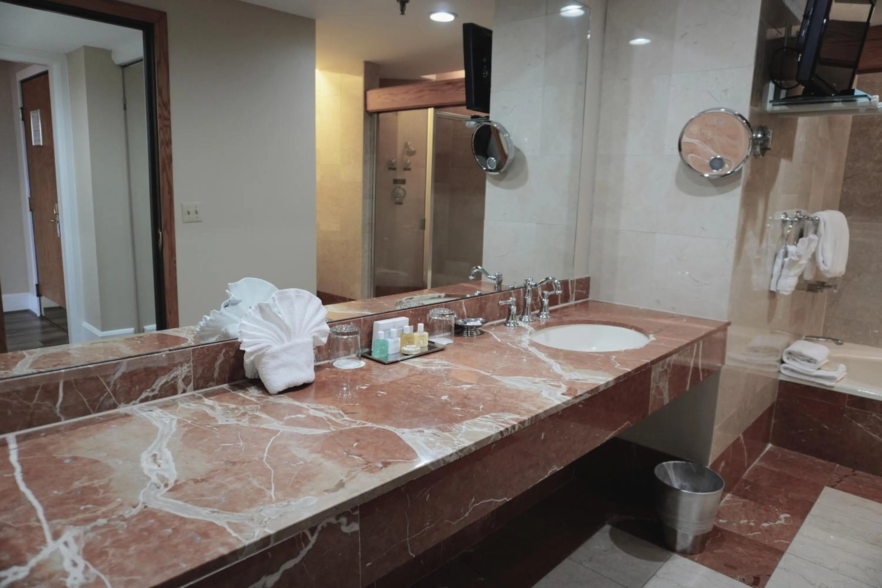 Bathroom in Haywood Park Hotel, an Ascend Collection Hotel
