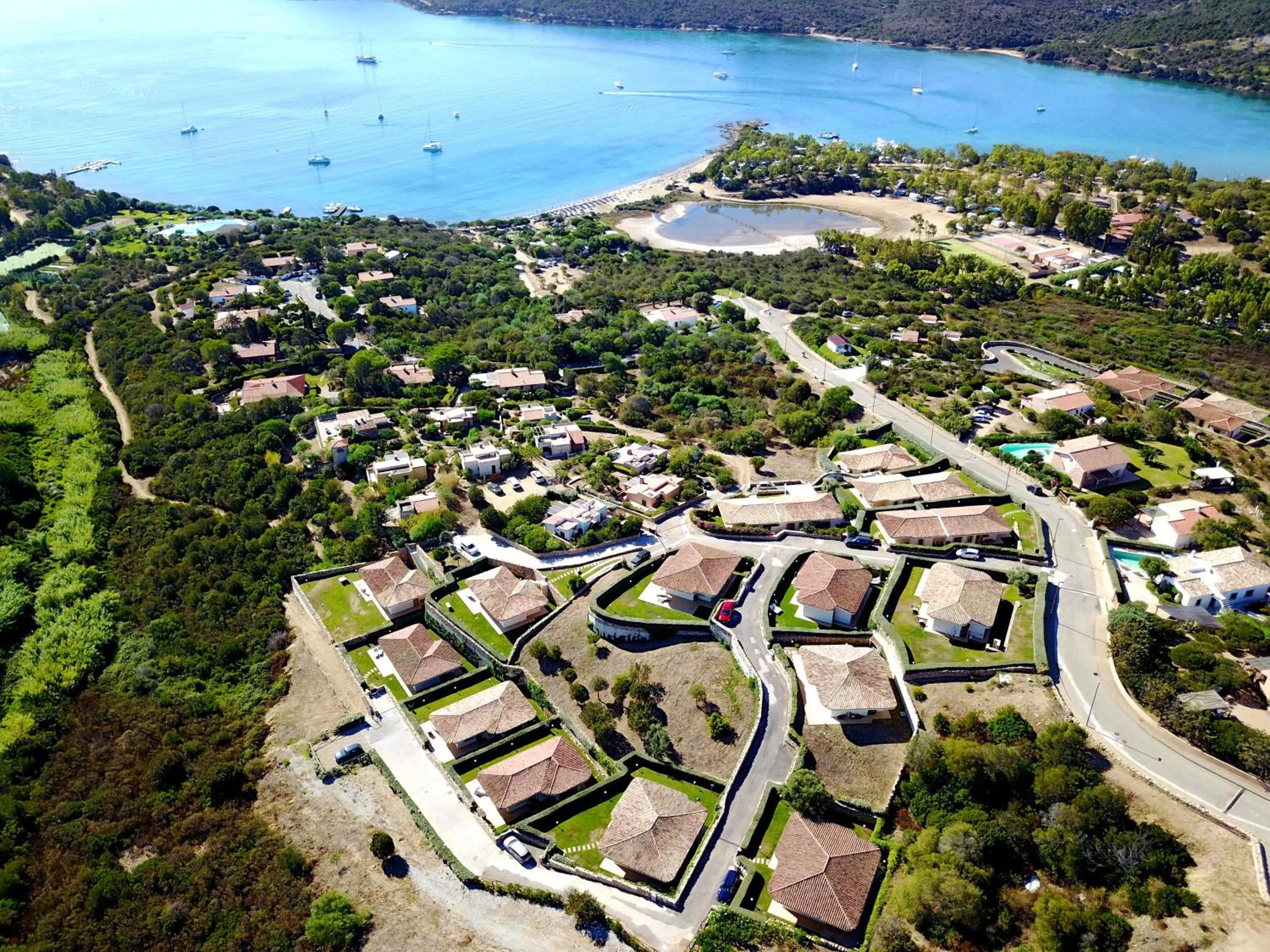 Bird's eye view in Le Ville Le Saline