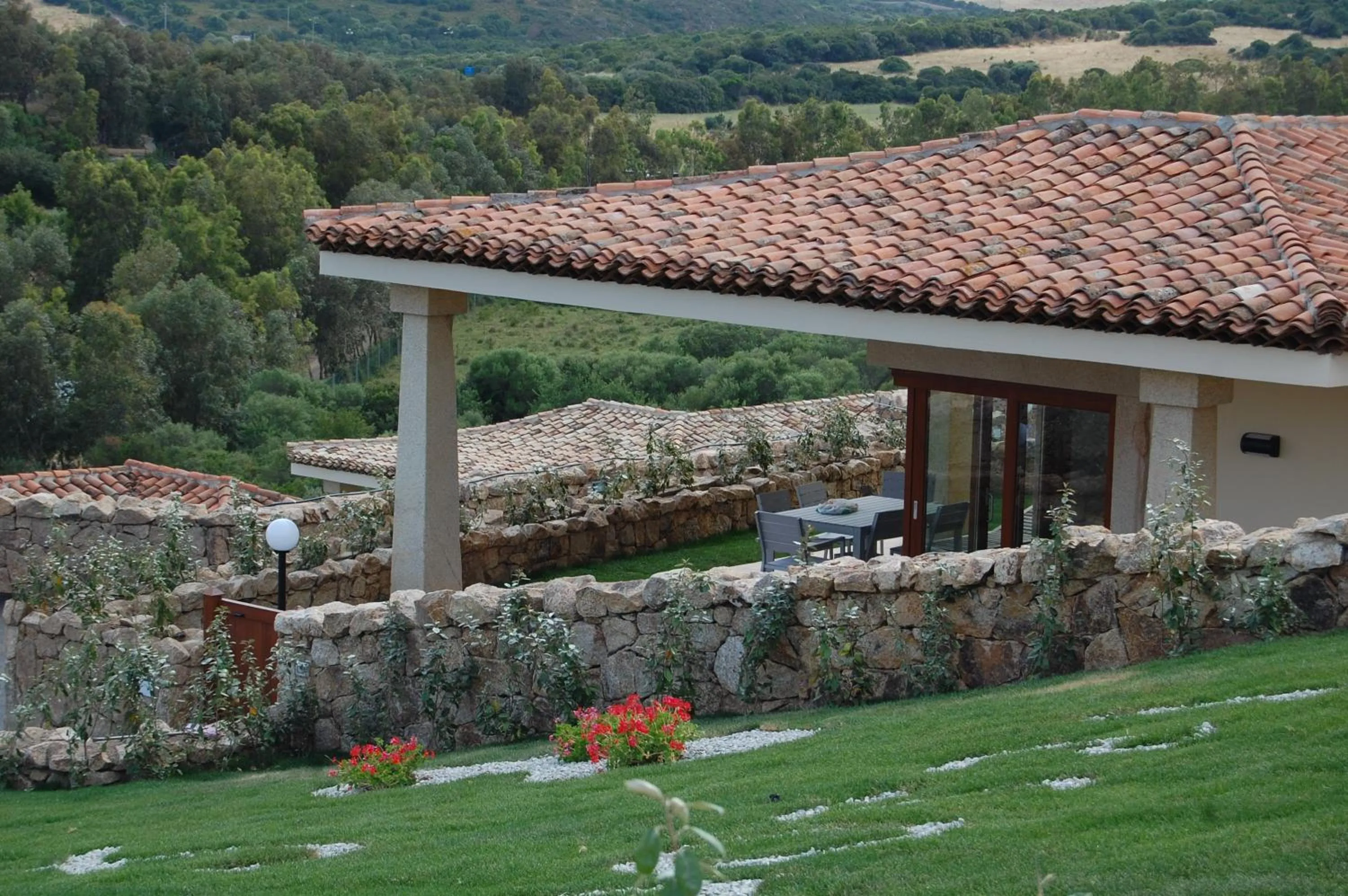 Garden view in Le Ville Le Saline