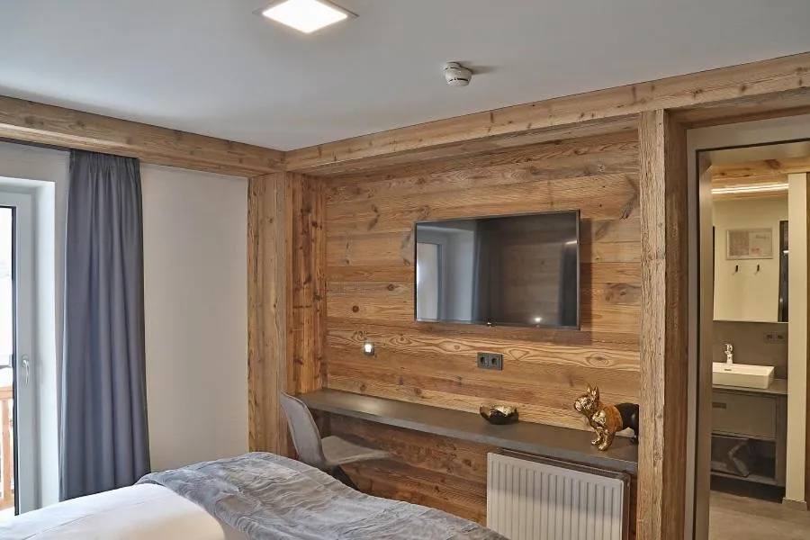 Bed in Sieglhub Chalets - Appartements - Hotel