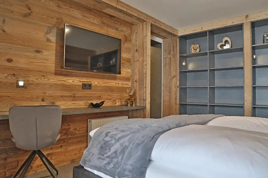 Bed in Sieglhub Chalets - Appartements - Hotel